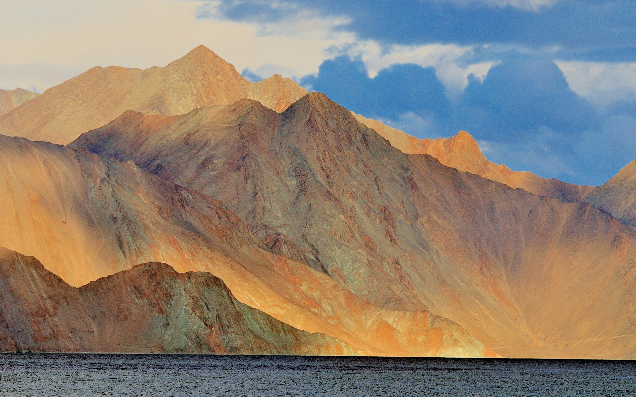 Sigma 150-500mm F5-6.3 DG OS HSM sample photo. Pangong tso lake photography