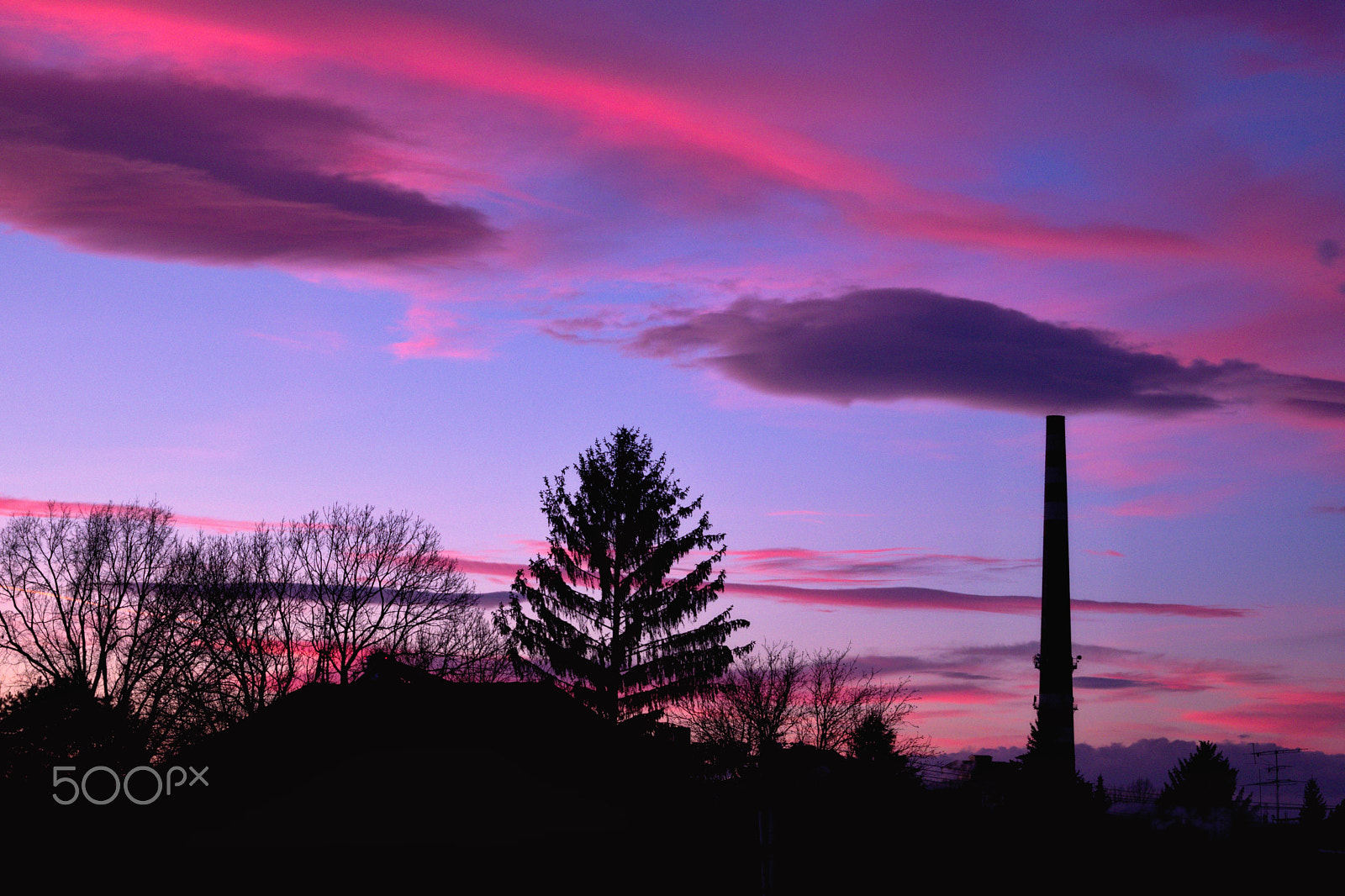 18.00 - 55.00 mm f/3.5 - 5.6 sample photo. Sunset photography