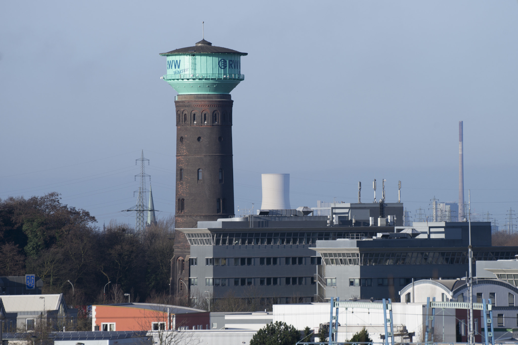 Tamron SP 70-300mm F4-5.6 Di USD sample photo. Wasserturm oberhausen photography