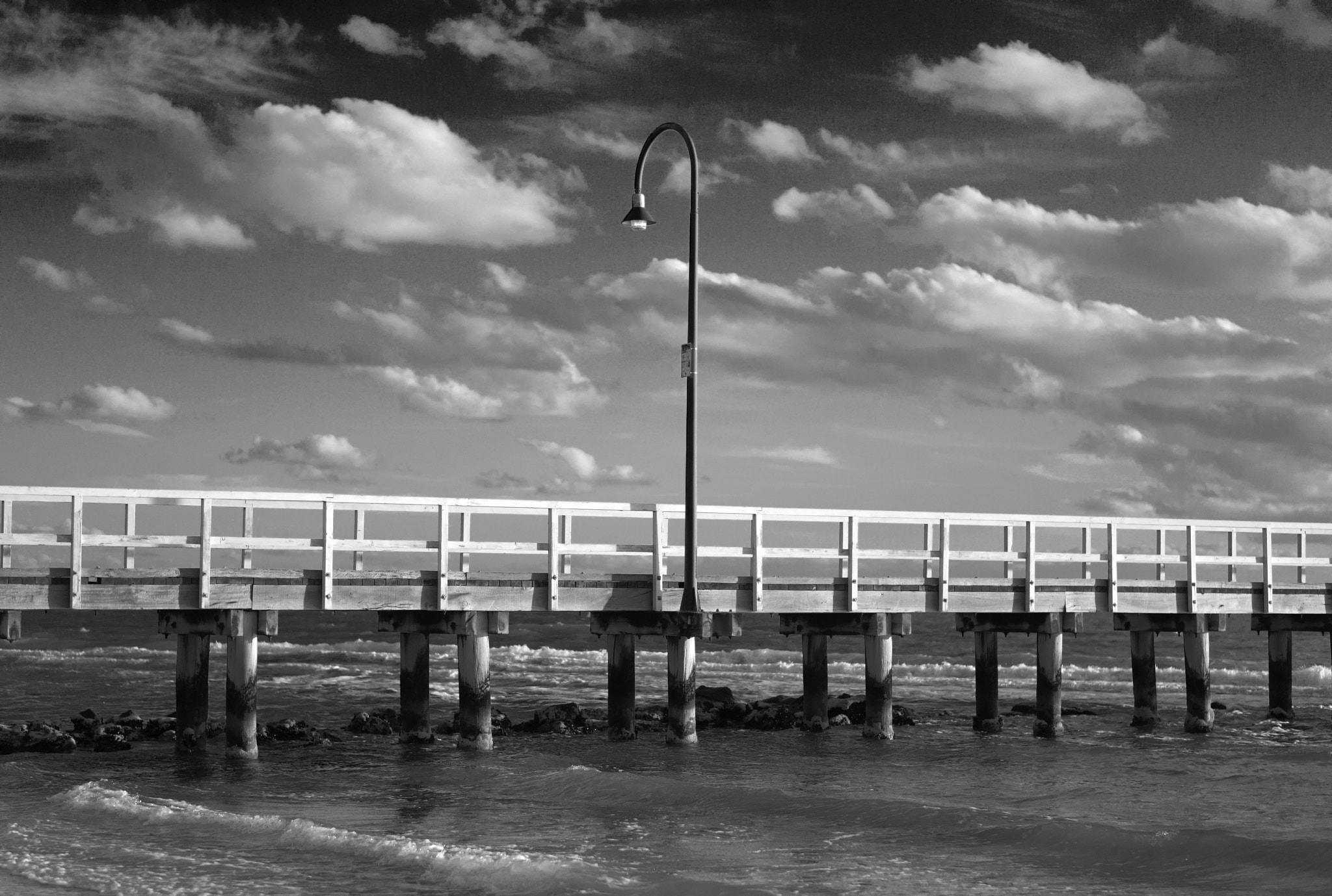 Leica M8 sample photo. Pier photography