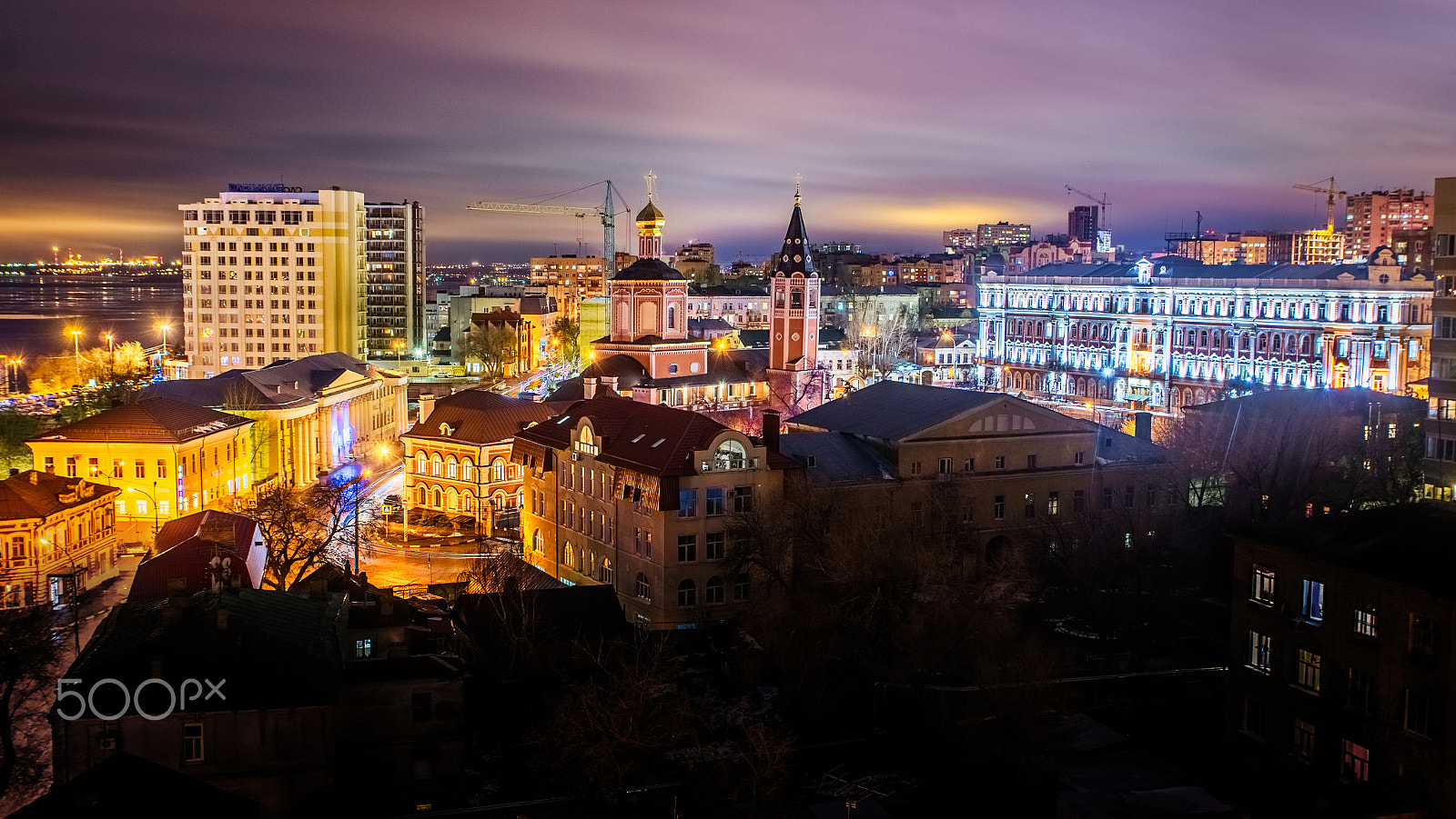 Sony Alpha NEX-6 + Sony DT 16-50mm F2.8 SSM sample photo. Saratov from roof photography