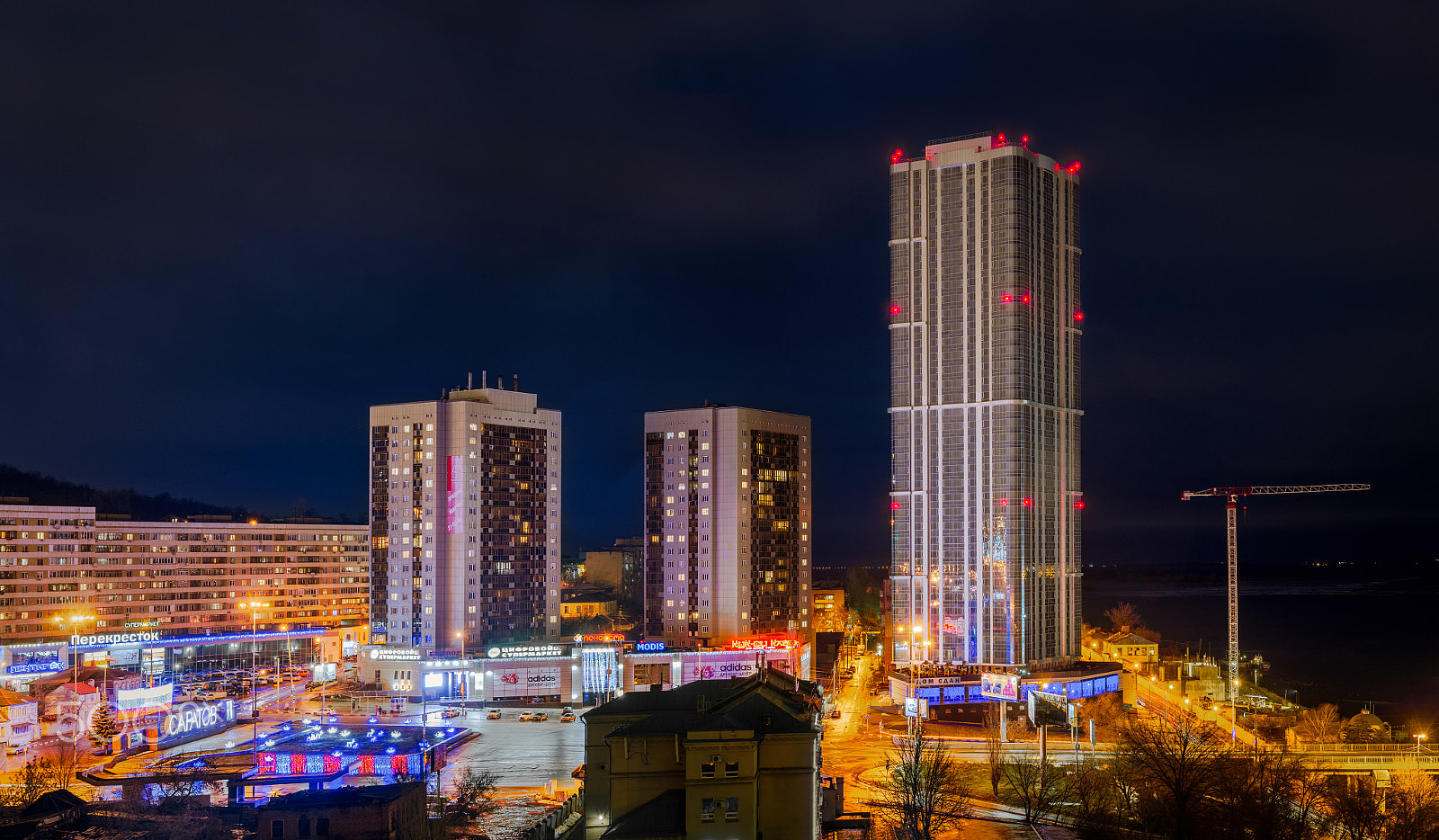 Sony Alpha NEX-6 + Sony DT 16-50mm F2.8 SSM sample photo. Saratov from roof 3 photography