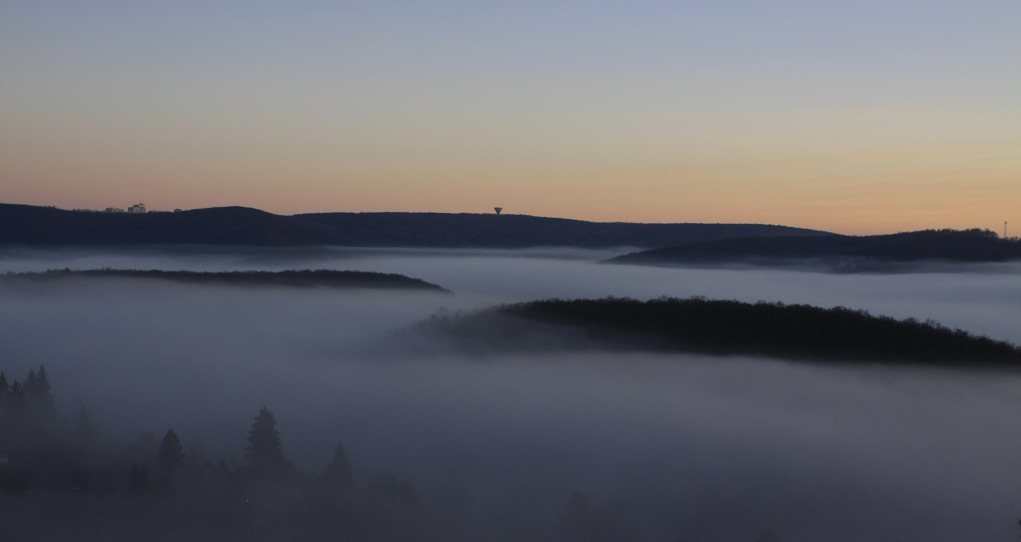 Canon EOS 50D + Canon EF 28mm F2.8 sample photo. Fog photography