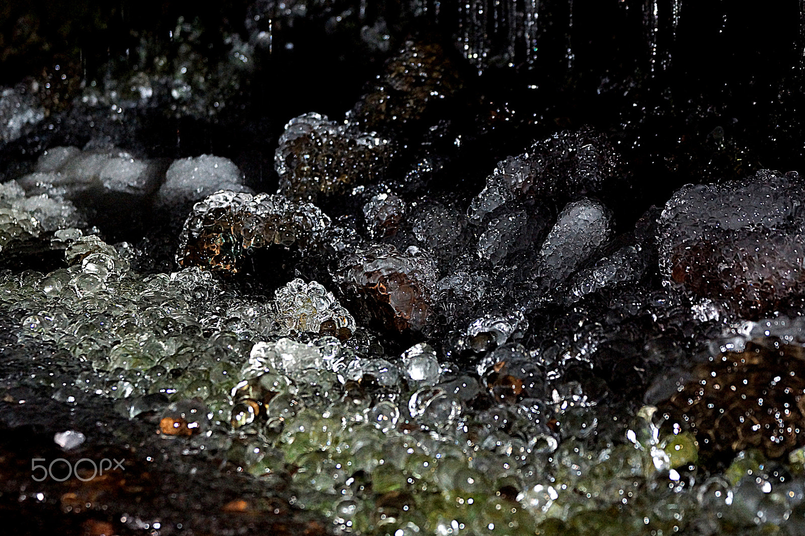 Sony 70-200mm F2.8 G SSM II sample photo. Frozen pearls photography