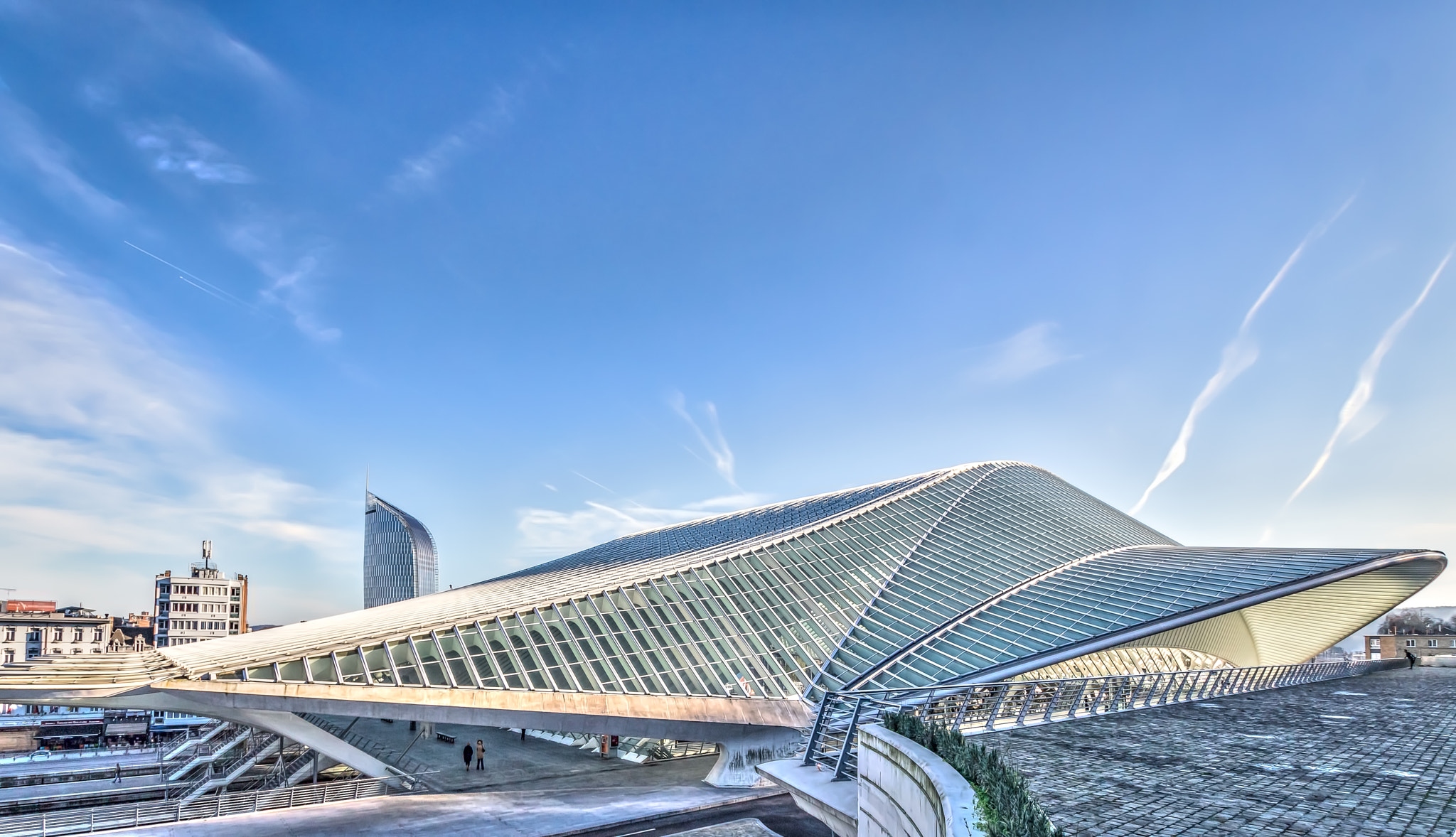 Sony SLT-A57 + Sigma 10-20mm F3.5 EX DC HSM sample photo. Gare de liege-guillemins - liege, guillemins stati photography