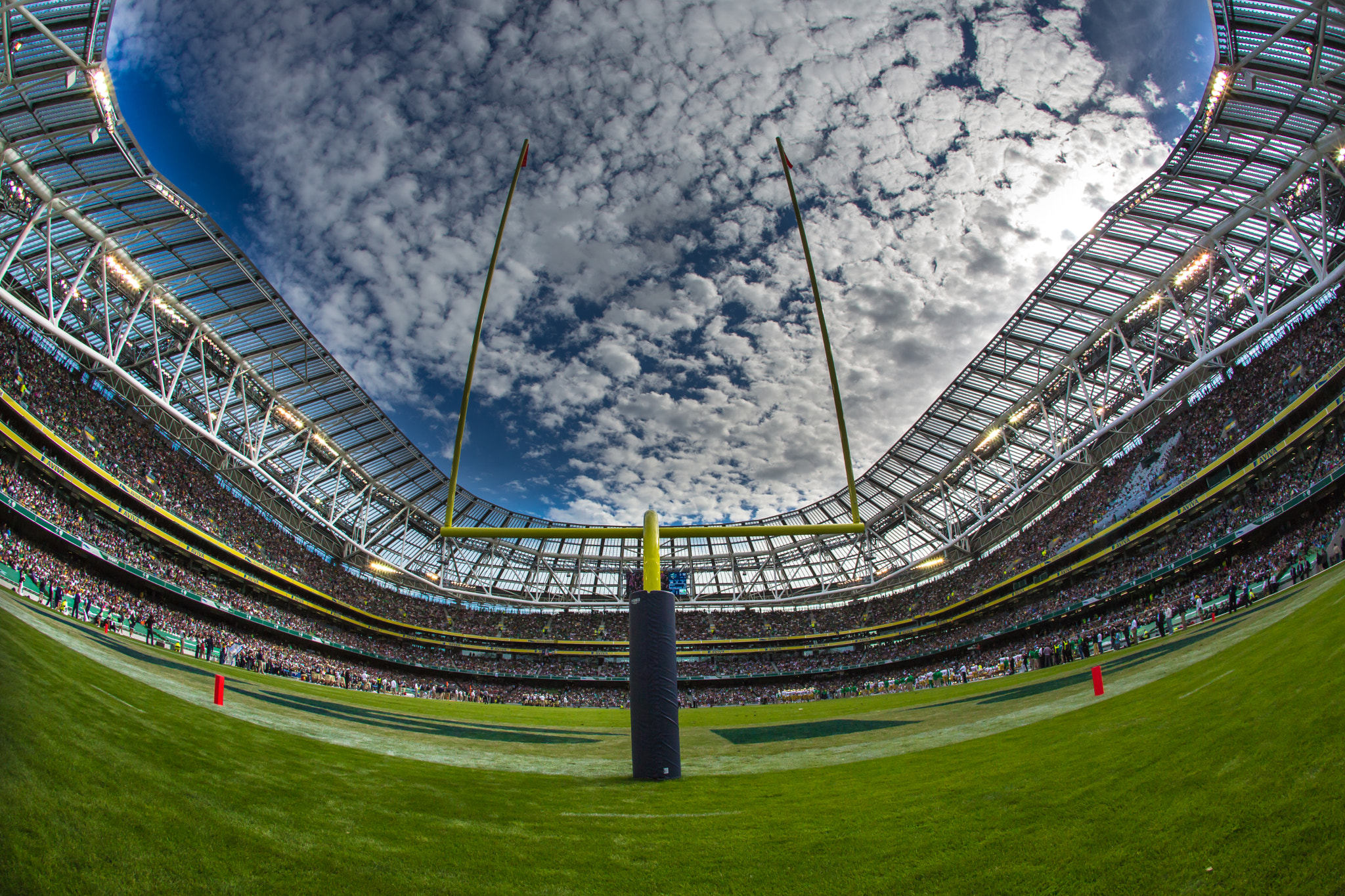 Aviva Stadium During NCAA Match by Ken Sutton / 500px