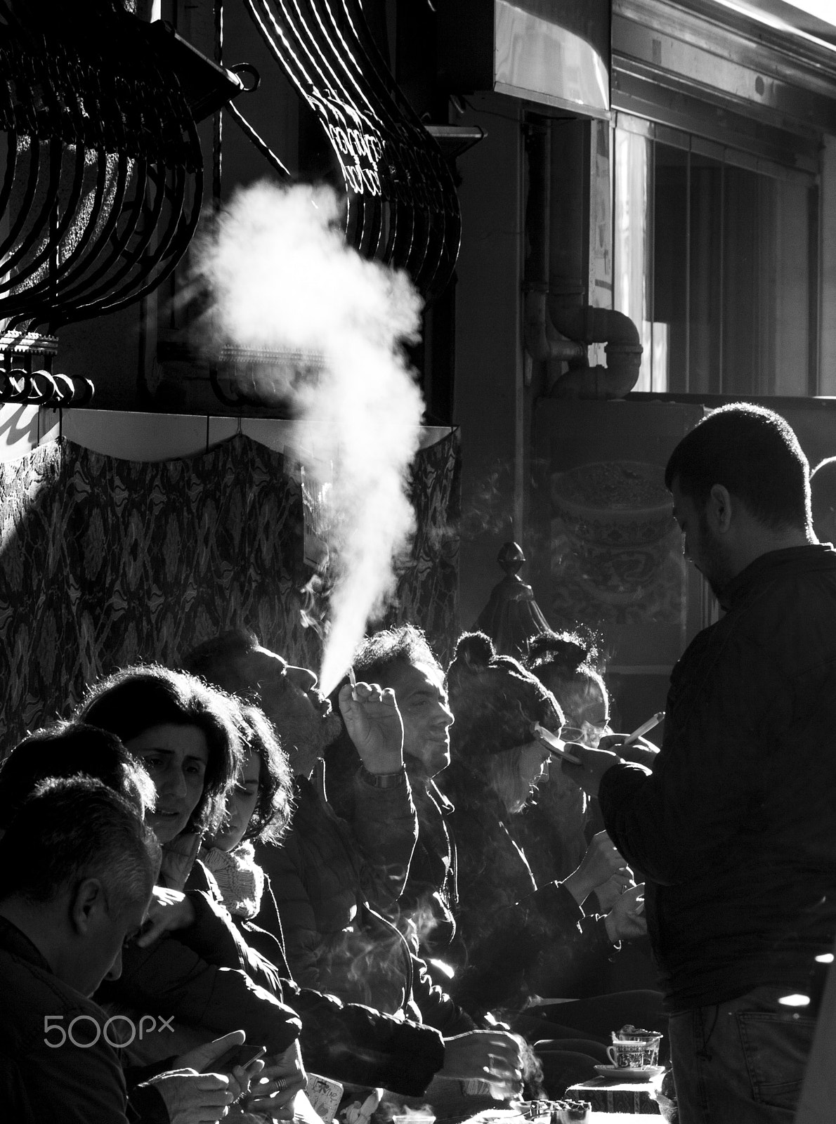 Canon EF-S 55-250mm F4-5.6 IS II sample photo. Lonely heart, tea an cigarette... photography
