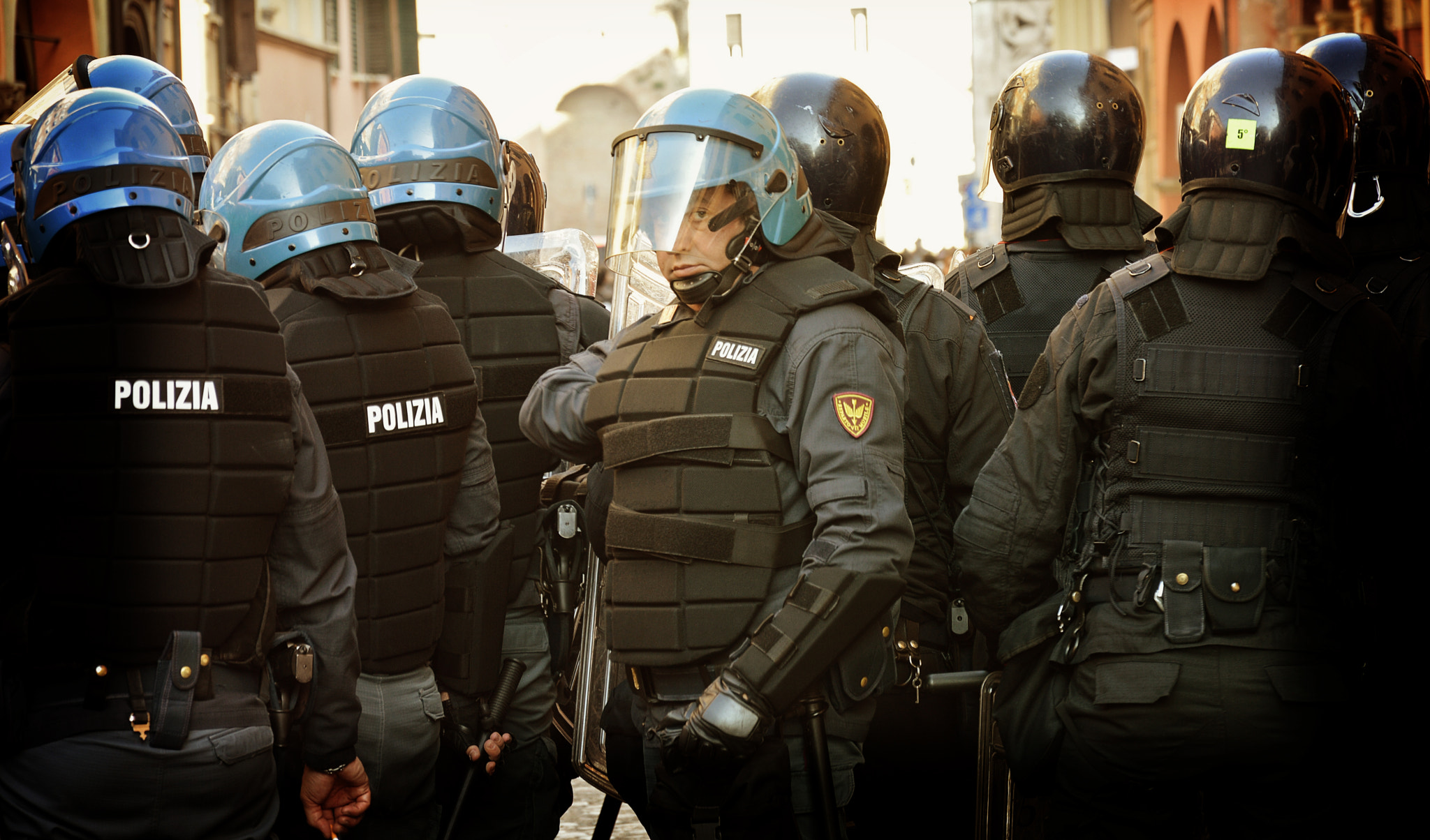AF Zoom-Nikkor 35-80mm f/4-5.6D sample photo. A special cops in action photography