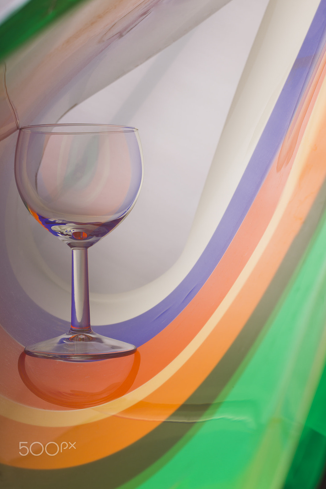 Canon EOS-1D Mark IV sample photo. Wine glass on an abstract colored background photography