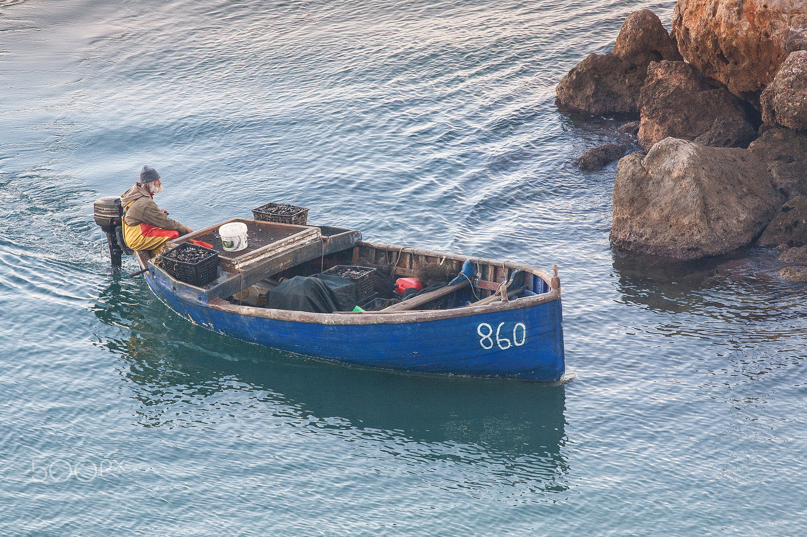 Canon EOS 5D + Canon EF 400mm F5.6L USM sample photo. Old fisherman photography