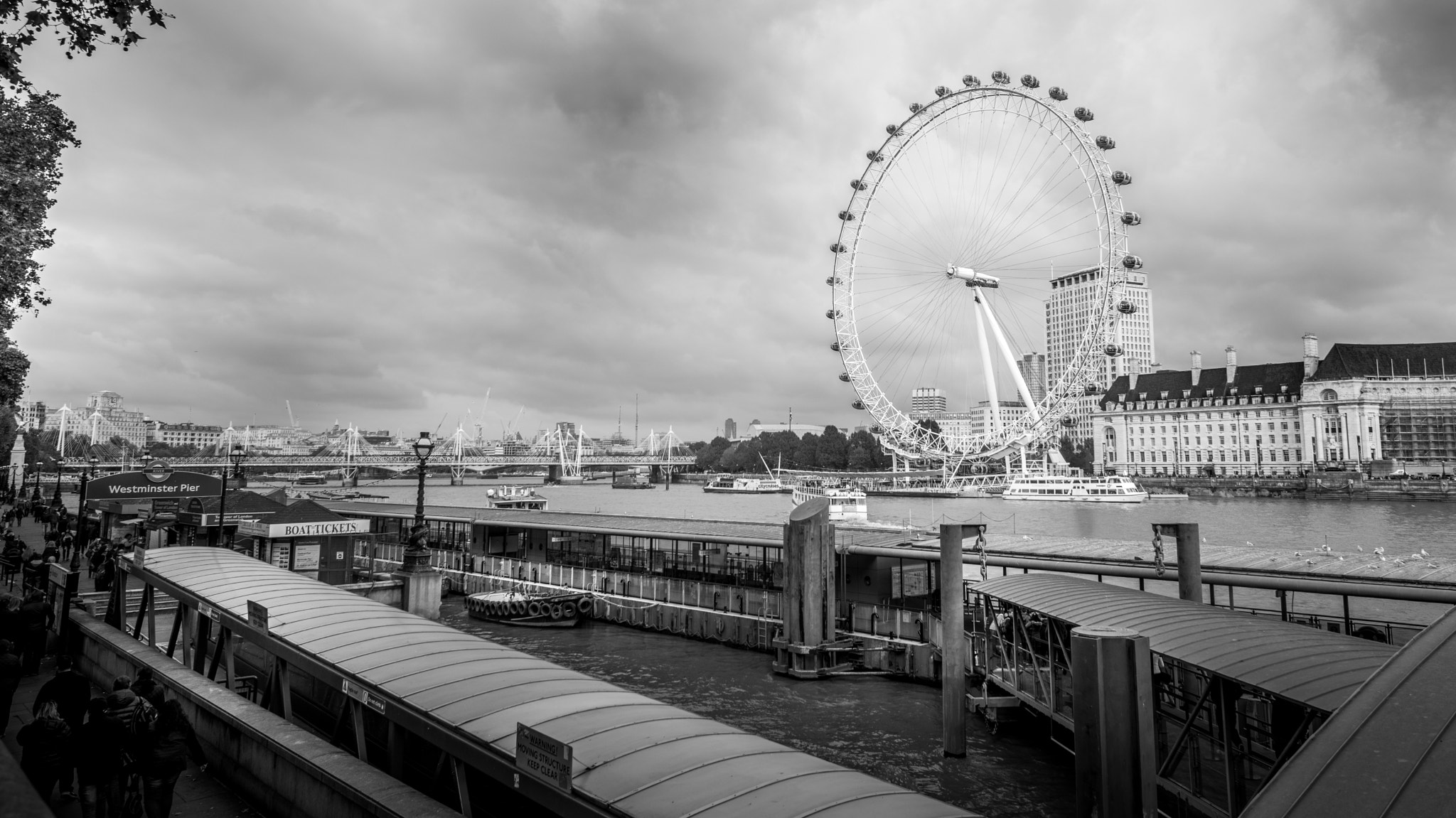 Nikon D800E + Nikon AF Nikkor 20mm F2.8D sample photo. London eye photography