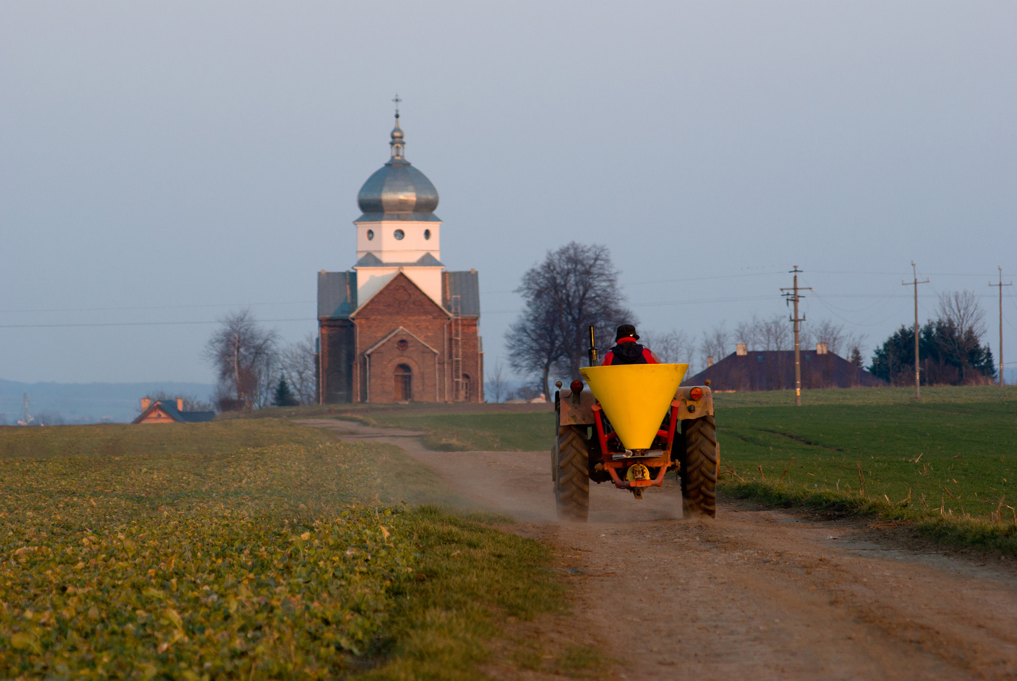 Pentax K10D + smc PENTAX-F 70-210mm F4-5.6 sample photo. Church of transfiguration, wyszatyce photography