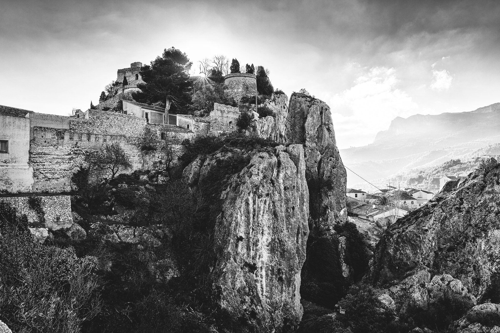 Nikon Df + Nikon AF-S Nikkor 28mm F1.8G sample photo. Guadalest photography