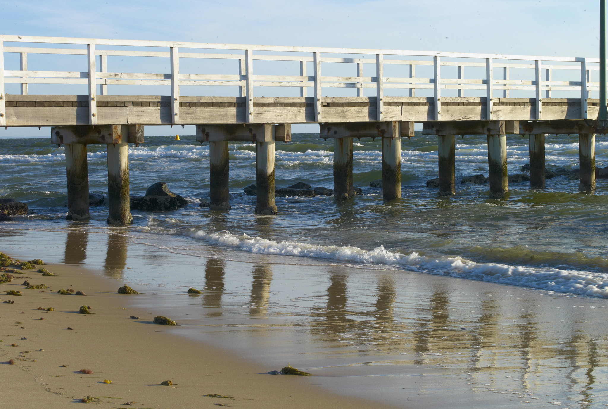 Leica M8 sample photo. Pier photography