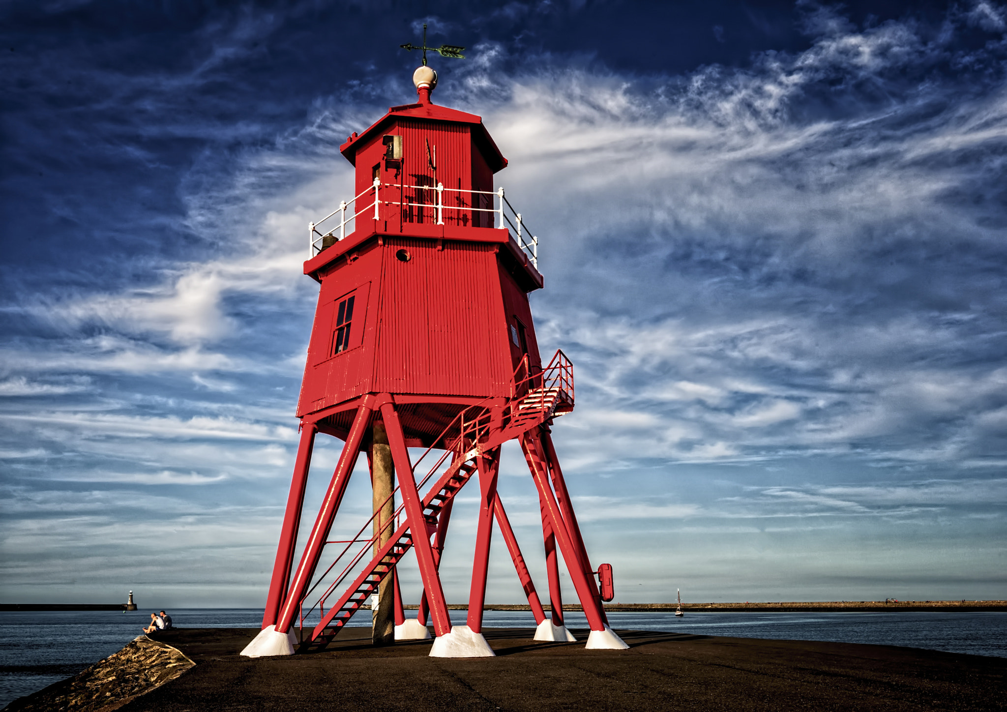 Canon TS-E 24.0mm f/3.5 L II sample photo. Herd groyne lighthouse photography
