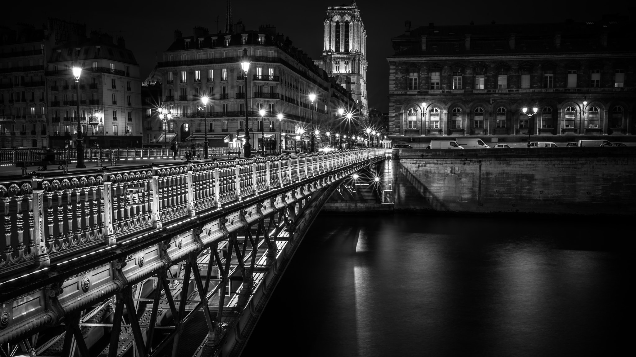 Nikon D800 + AF-S Nikkor 35mm f/1.8G sample photo. Bridge paris photography