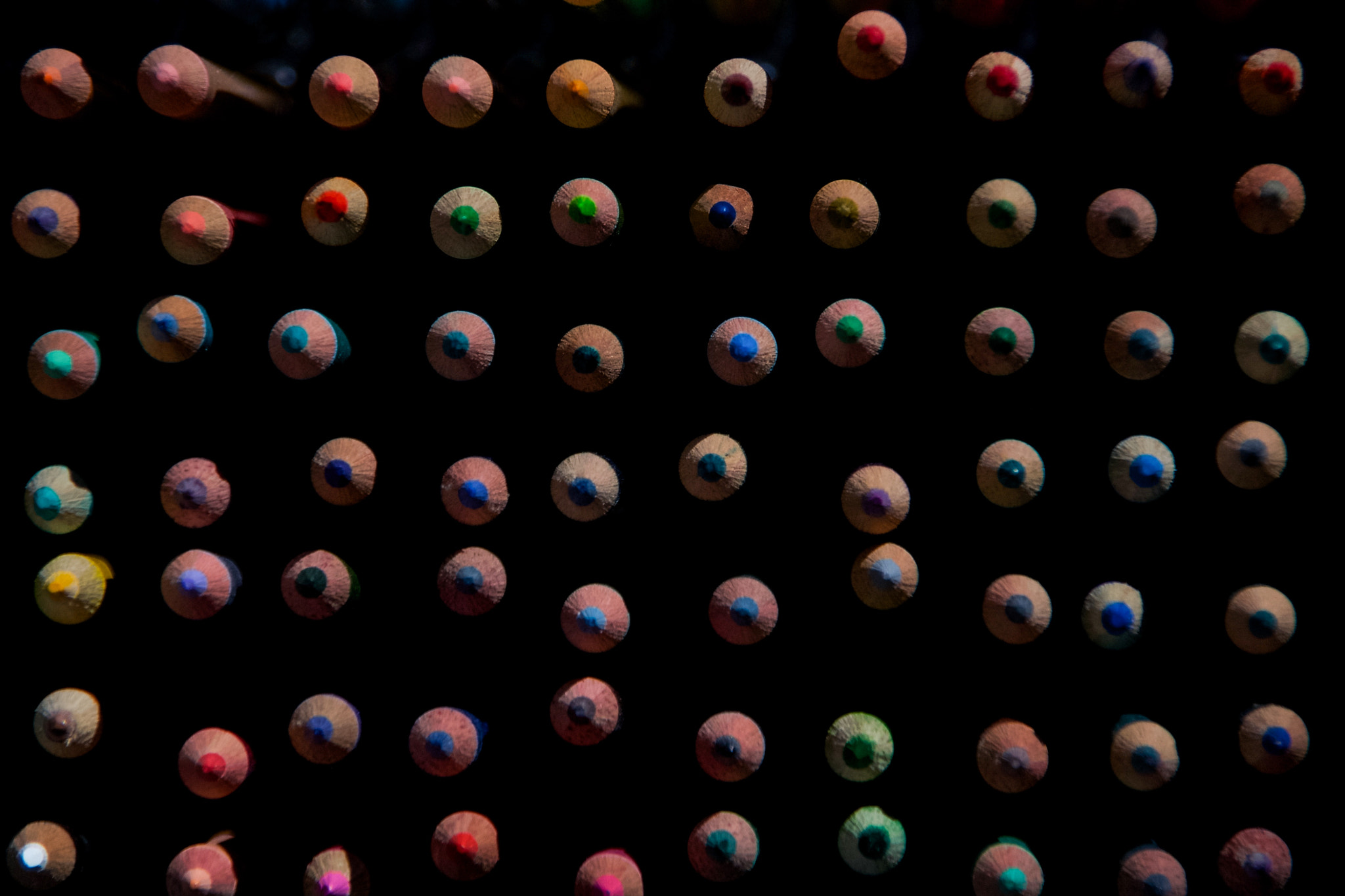 Sony DT 18-250mm F3.5-6.3 sample photo. Dots, dots, dots. but colored. photography