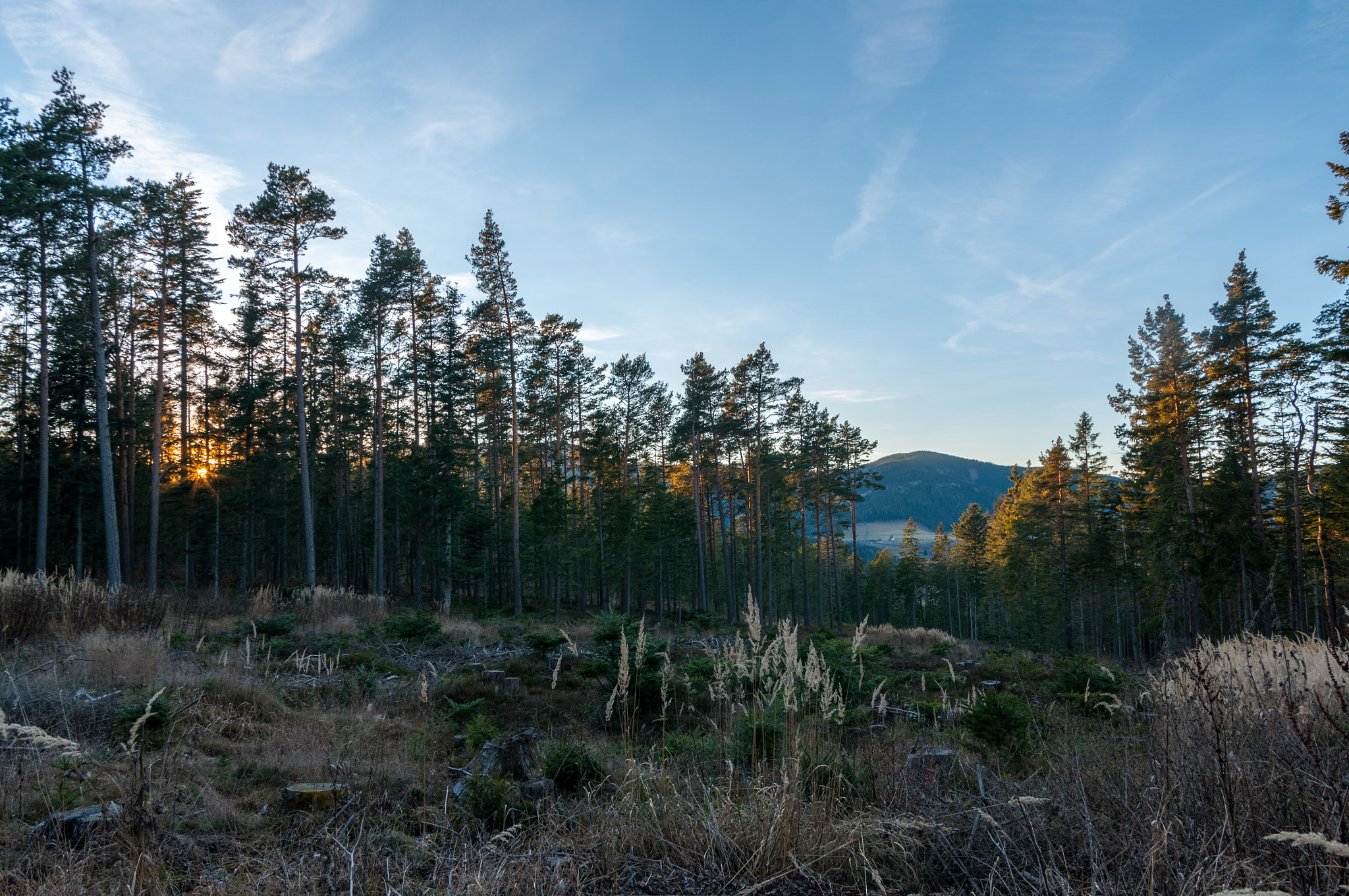 Pentax K20D + Pentax smc DA 16-45mm F4 ED AL sample photo. Eastern alps sunset photography