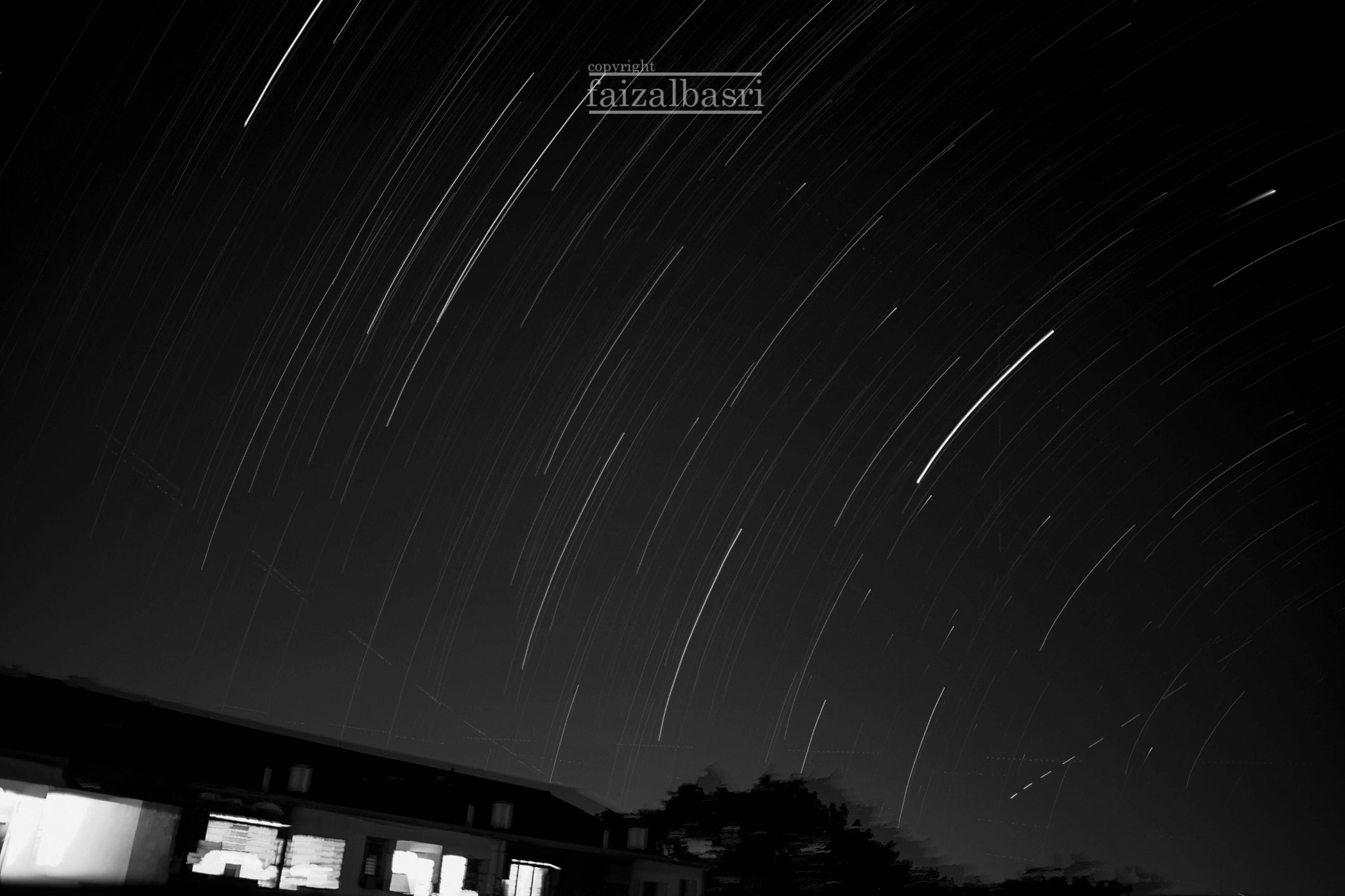 Sony a5100 + Sony E 20mm F2.8 sample photo. Star trail photography