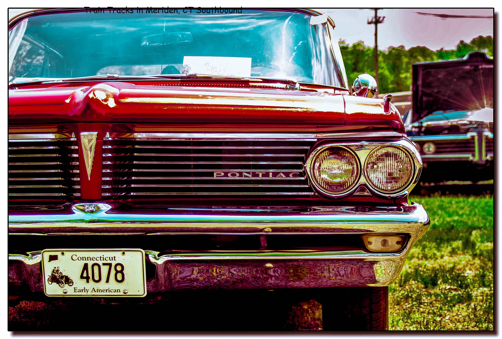 smc PENTAX-FA 28-80mm F3.5-5.6 AL sample photo. 1962 pontiac catalina red. very nice looking car. photography