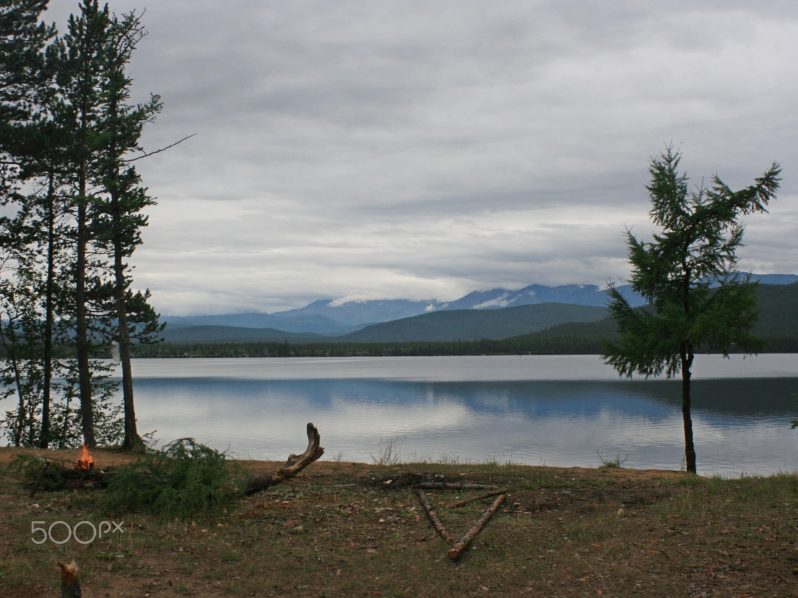 Canon EF 28-90mm f/4-5.6 sample photo. Большое Слюдянское озеро photography