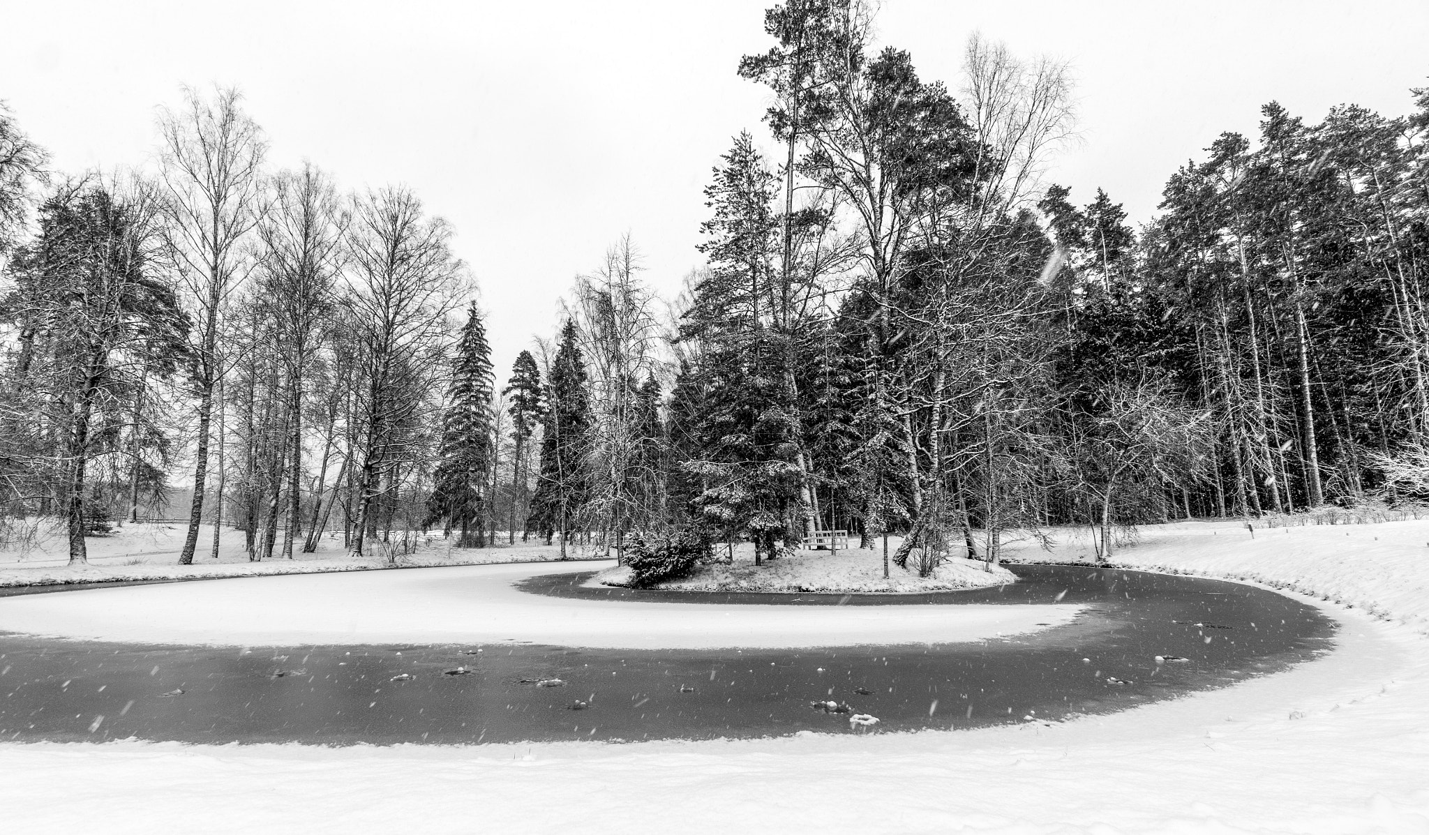 Sony Alpha NEX-5N + Sony E 10-18mm F4 OSS sample photo. Winter spiral. photography