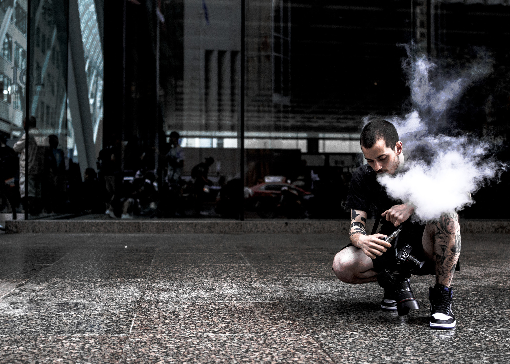 Sigma 24mm F1.4 DG HSM Art sample photo. Trash photography