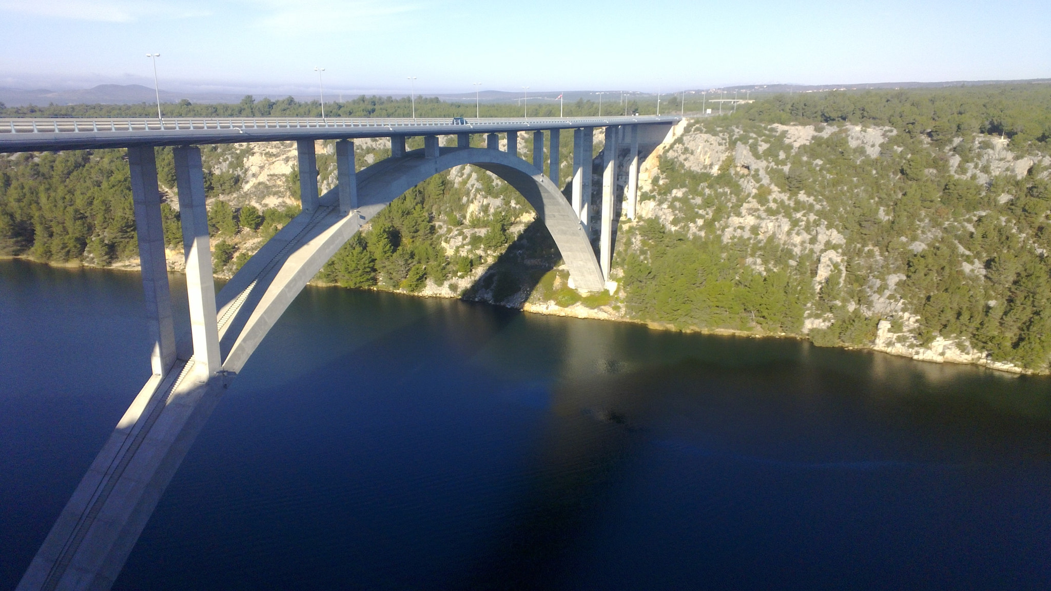Nokia N9 sample photo. Skradin, restplace on highway a1. photography