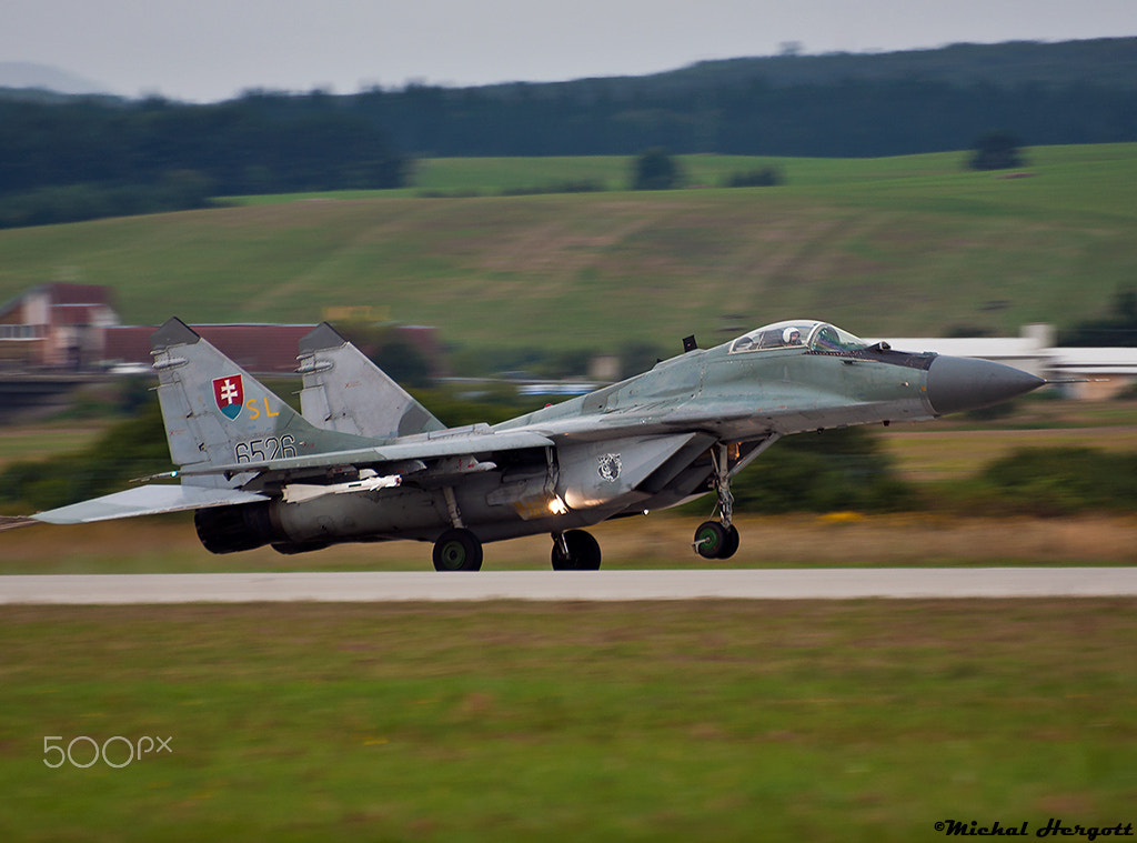 Sigma 150-500mm F5-6.3 DG OS HSM sample photo. Mig-29as,slovak air force, sliac afb, slovakia photography