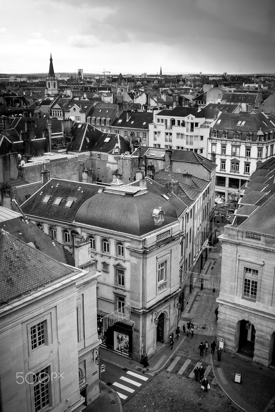 Canon EOS 7D + Canon EF 24mm F2.8 sample photo. Metz, vue du ciel photography