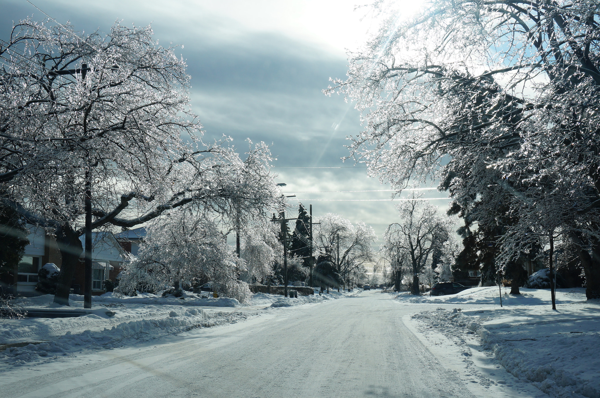Sony E 16-50mm F3.5-5.6 PZ OSS sample photo. Winter wonderland photography