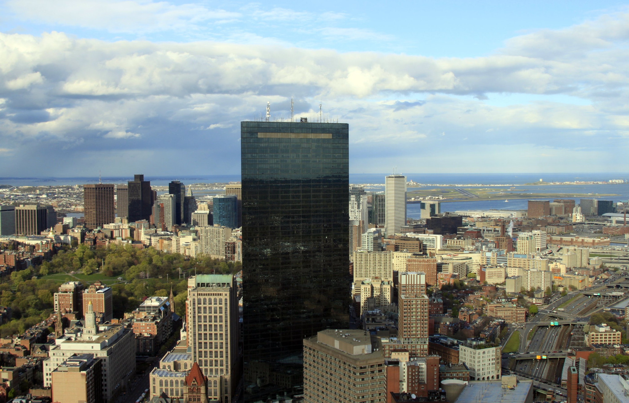 Canon EF 28-135mm F3.5-5.6 IS USM sample photo. Hancock tower, boston photography