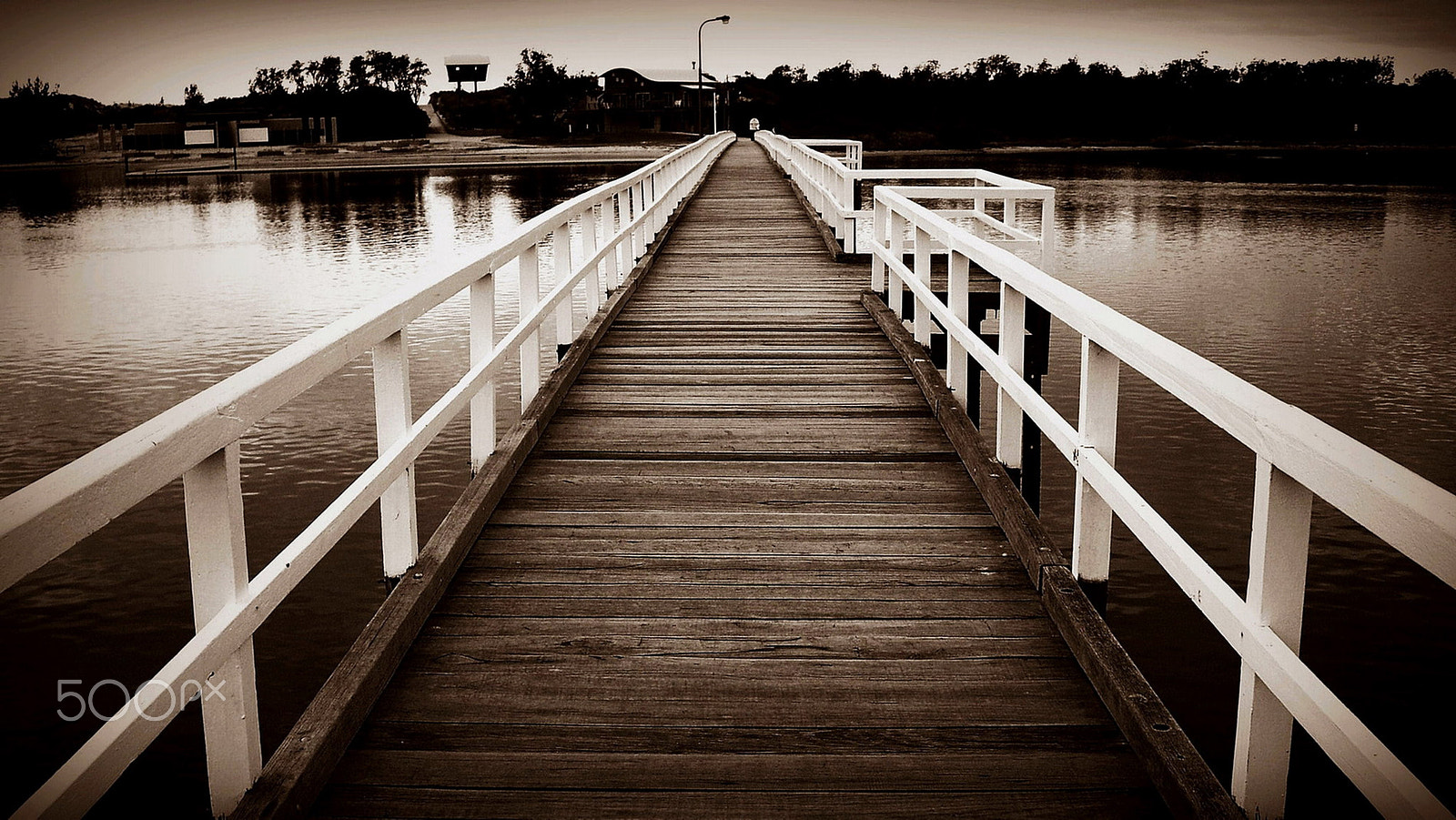 Pentax OPTIO A10 sample photo. Old footbridge photography