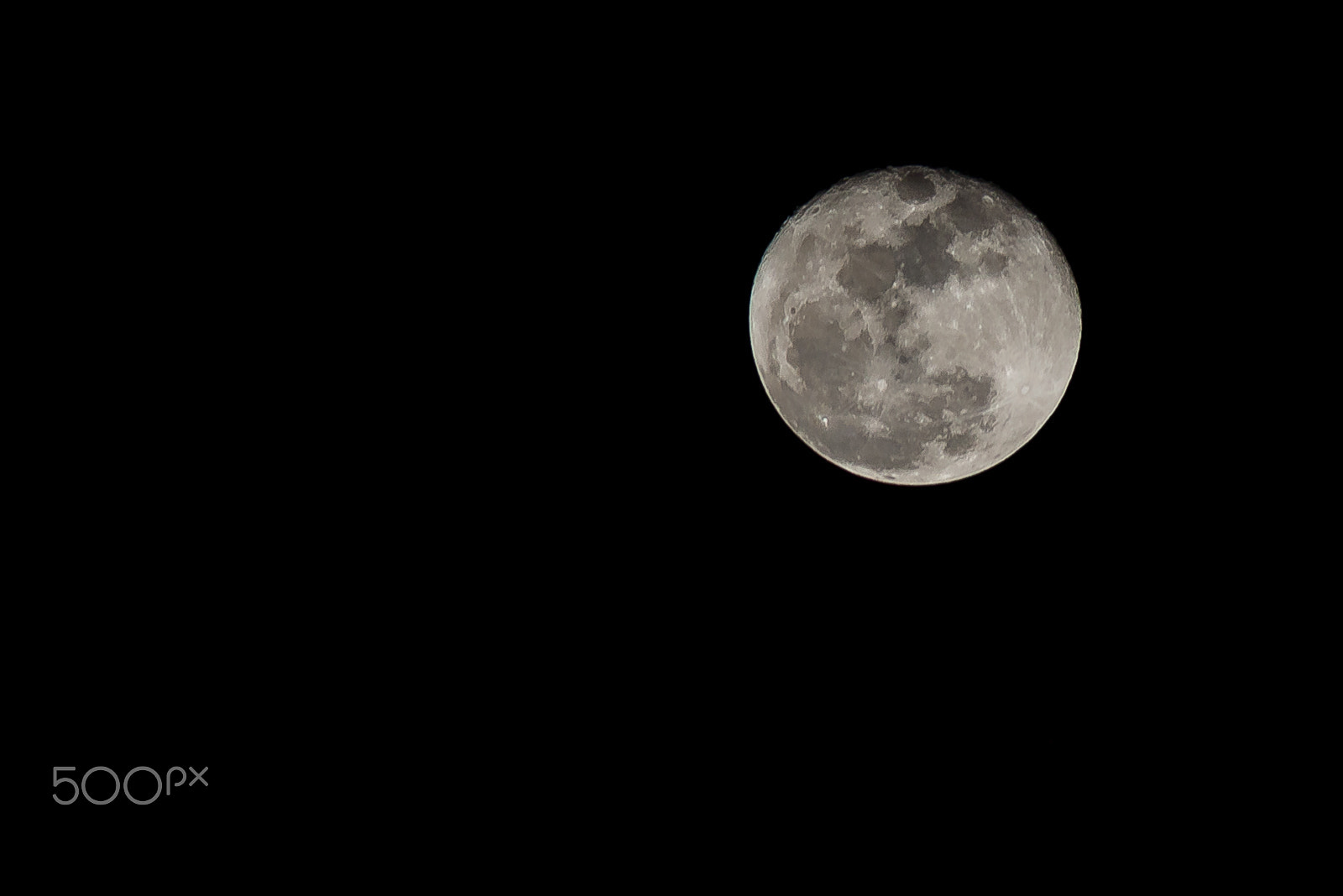 Tamron AF 200-400mm f/5.6 LD IF (75D) sample photo. Last night's moon, december 27, 2015 photography