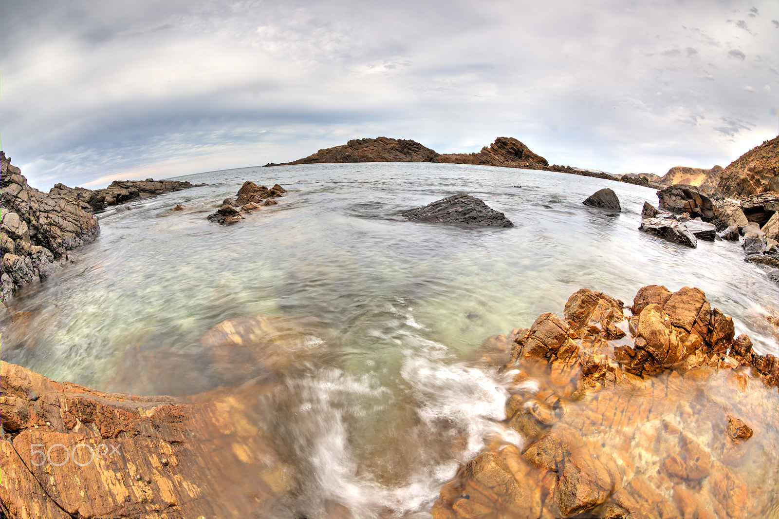 Canon EF 8-15mm F4L Fisheye USM sample photo. Second valley beach - south australia photography