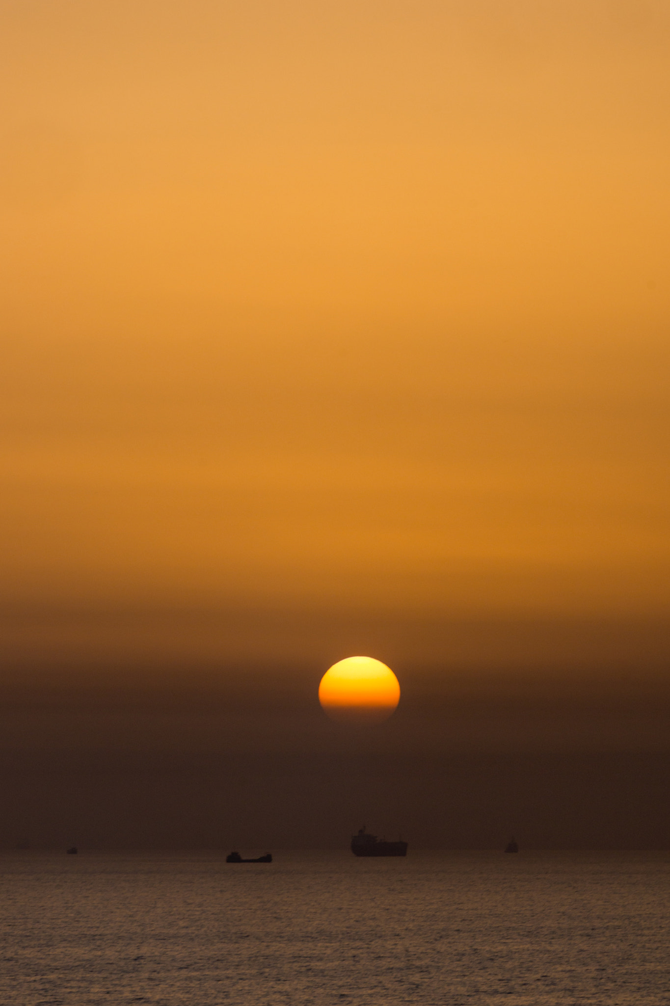 Sony 70-300mm F4.5-5.6 G SSM sample photo. Ajman sunsets photography