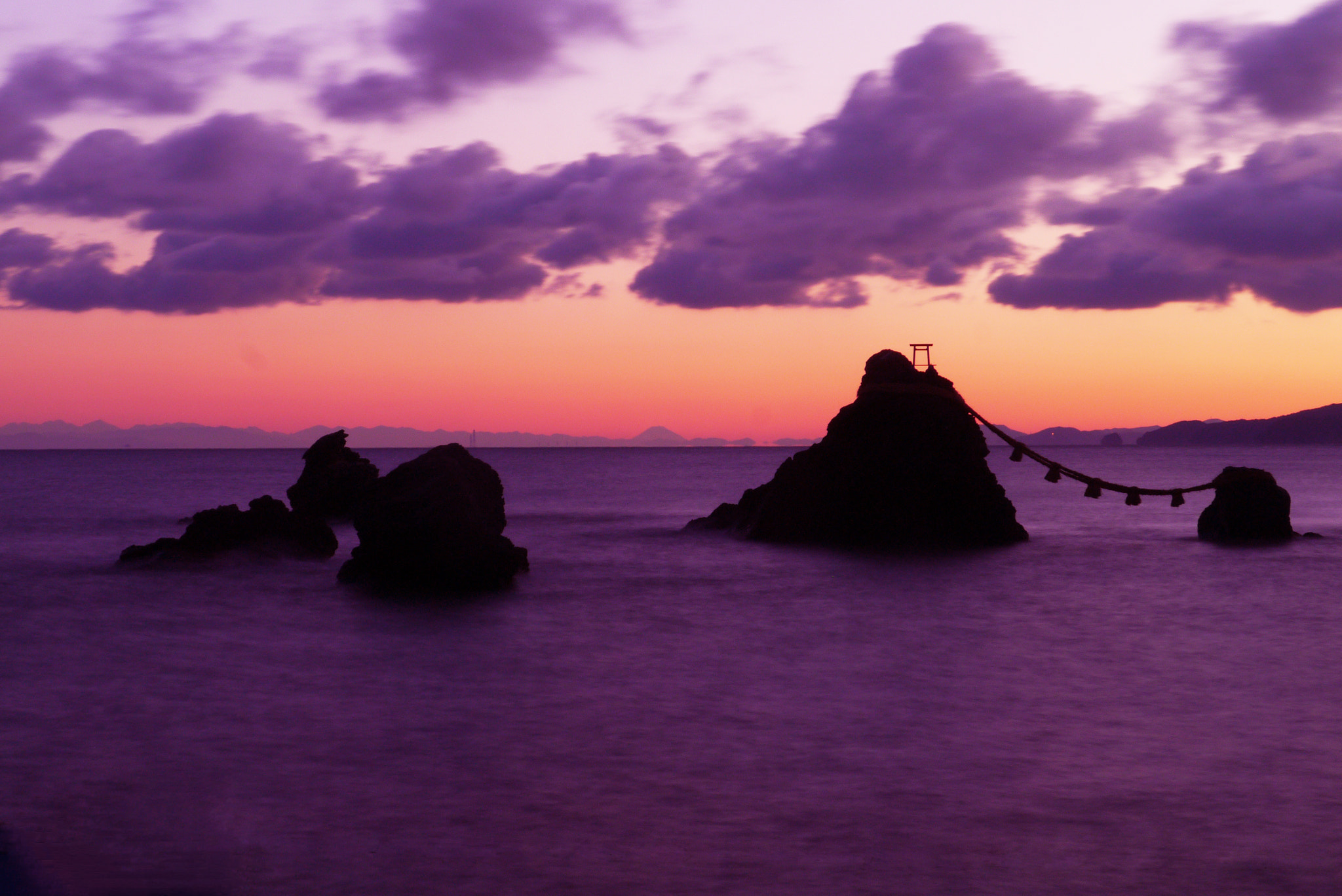 Panasonic Lumix DMC-GX1 sample photo. A couple of rocks and mt.fuji photography