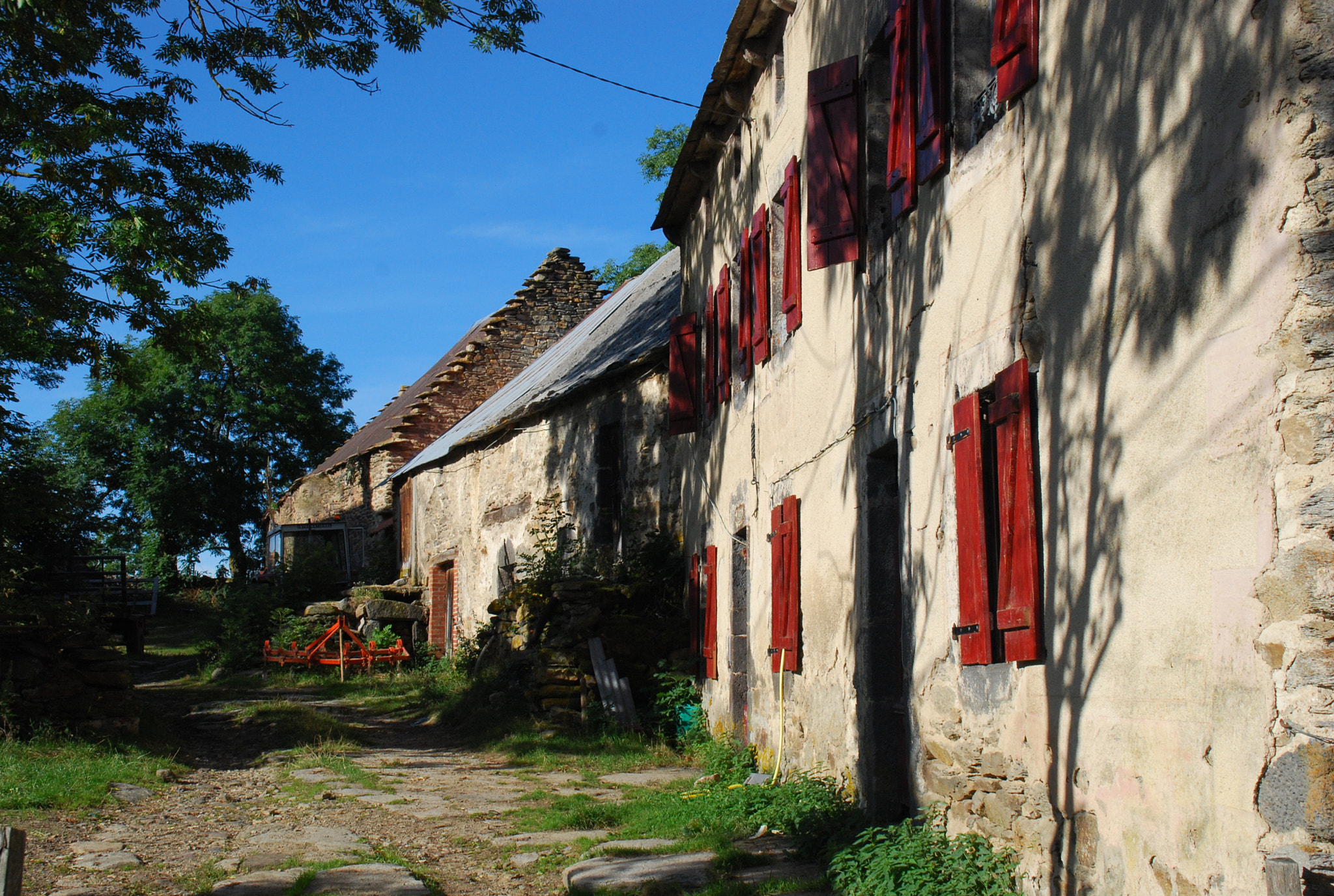Nikon D40X sample photo. Farmhouse photography