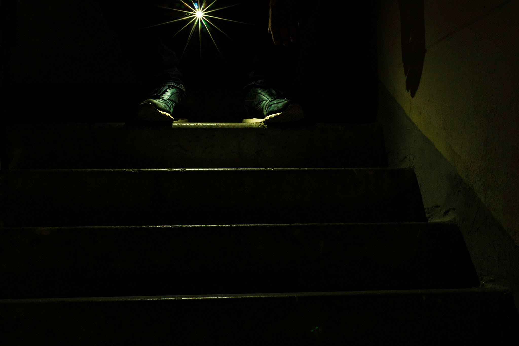 Sony 50mm F1.4 sample photo. He is waiting , find him photography