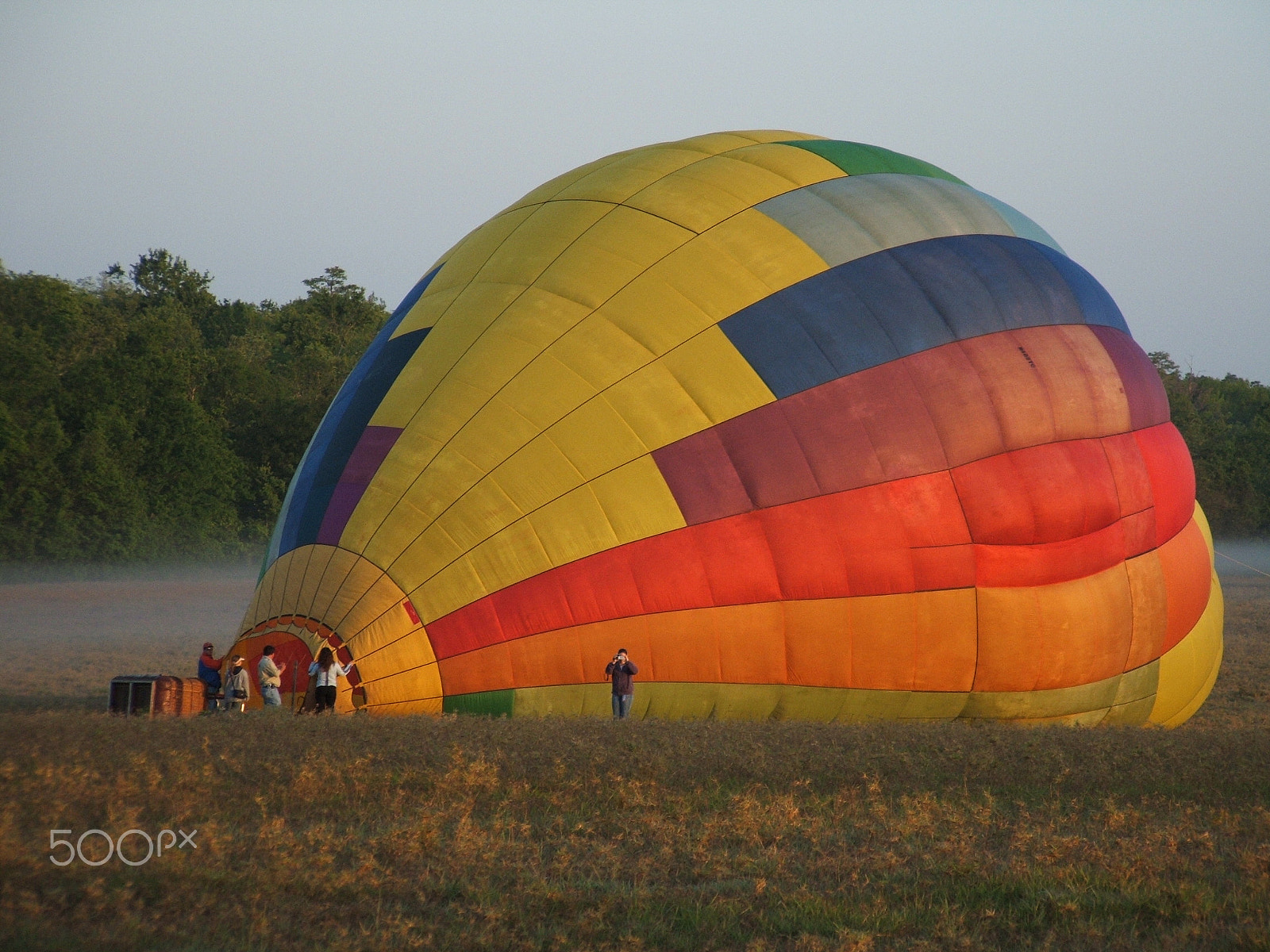Fujifilm FinePix S3100 sample photo. Hot air ballooning photography
