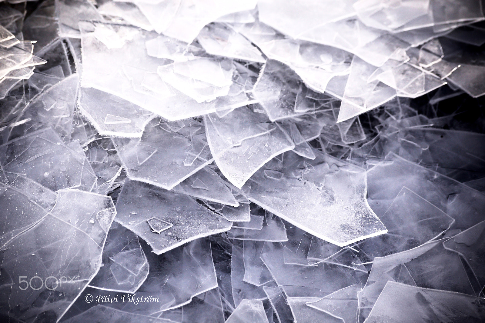 Sigma 50-200mm F4-5.6 DC OS HSM sample photo. Tiles of ice photography