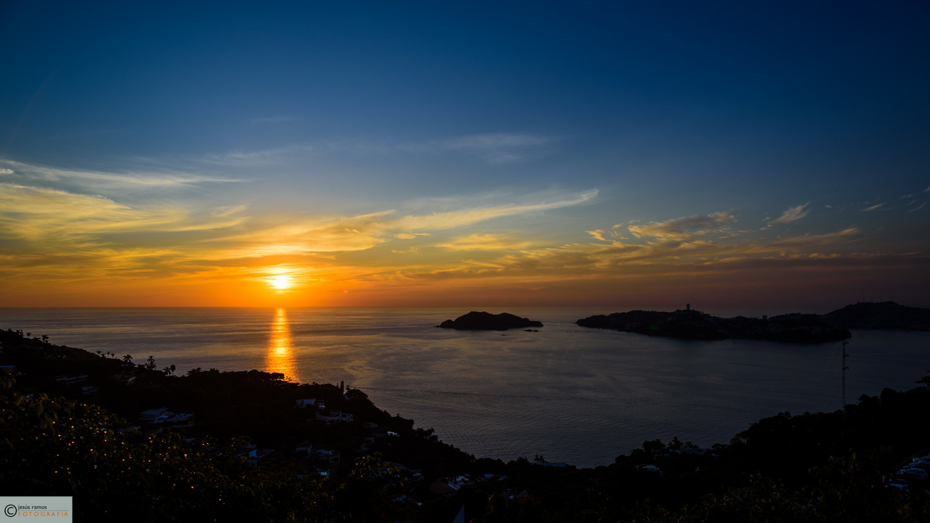 Nikon D810 + Nikon AF Nikkor 24mm F2.8D sample photo. Atardecer en acapulco photography