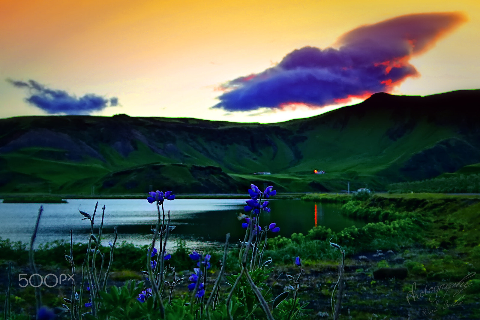Sony E 18-200mm F3.5-6.3 OSS sample photo. Iceland evening photography