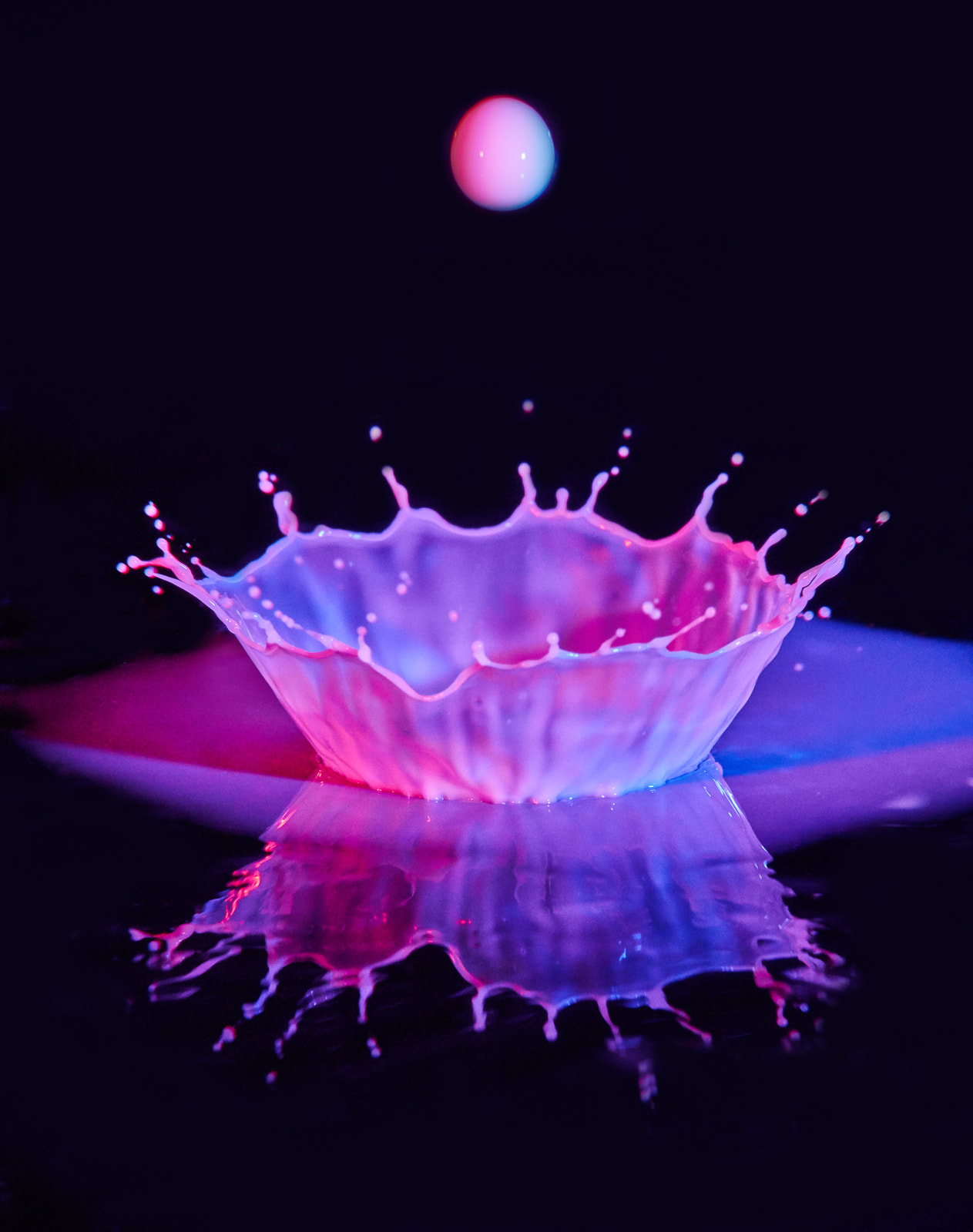 90mm F2.8 sample photo. Splash photography