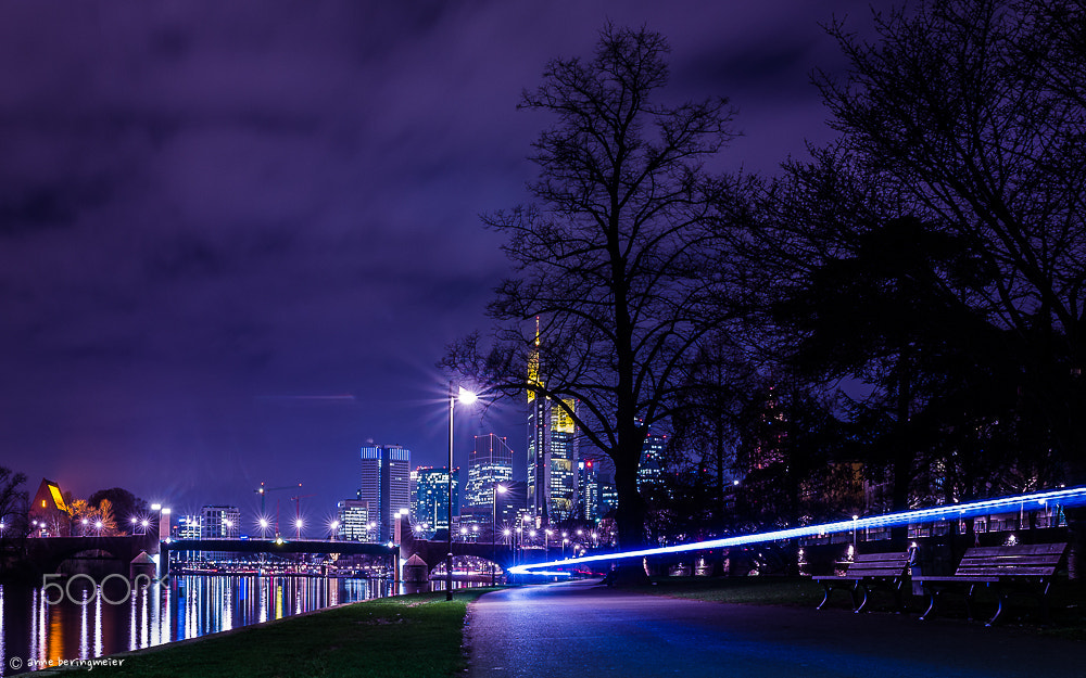 Nikon D600 + Nikon AF-S Nikkor 24mm F1.4G ED sample photo. Wintertime / #frankfurt photography