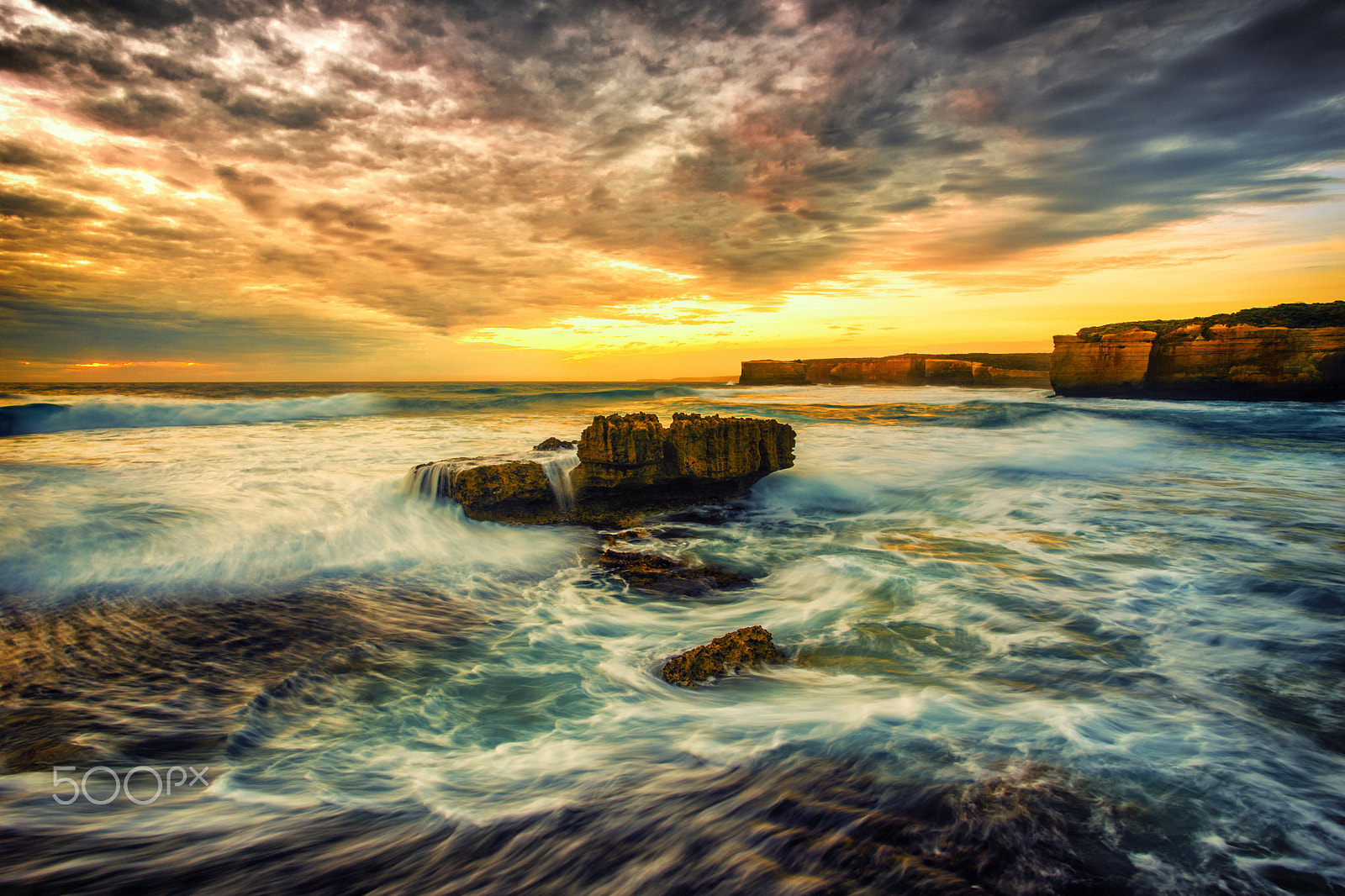 Sony a7 + Canon EF 17-40mm F4L USM sample photo. Sherbrook river port campbell photography