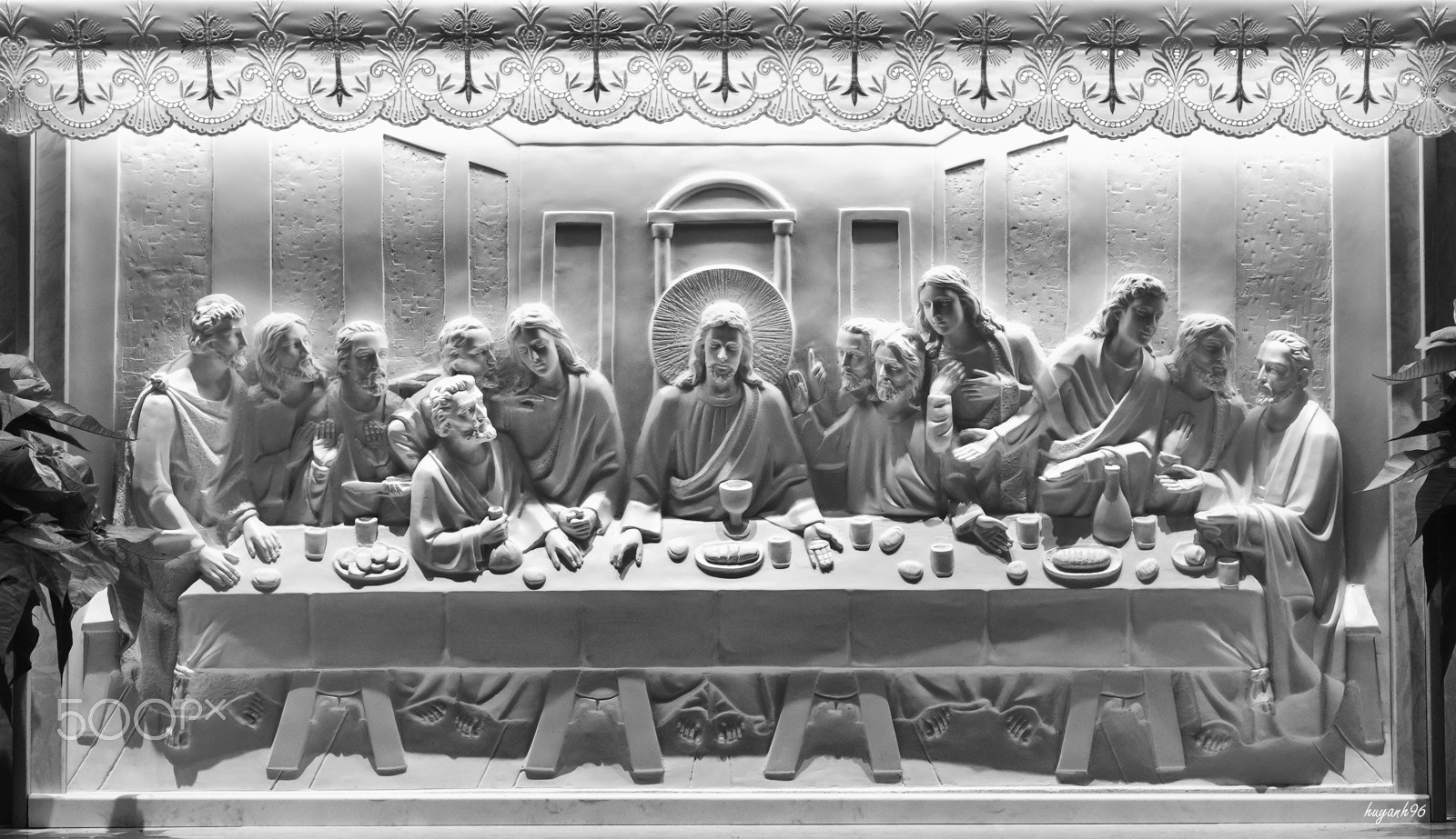 Hasselblad HV sample photo. The last supper photography