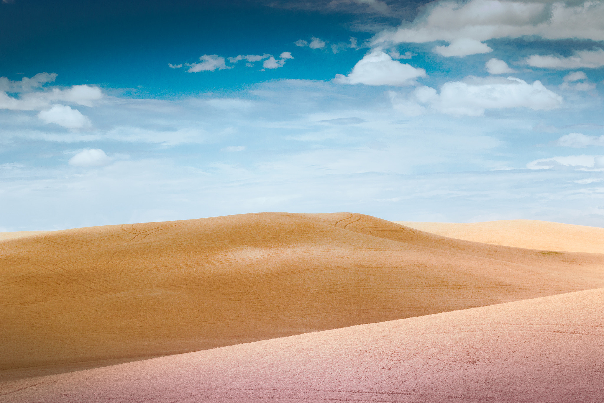 Sigma 18-250mm F3.5-6.3 DC OS HSM sample photo. Palouse minimalism blues infinite photography