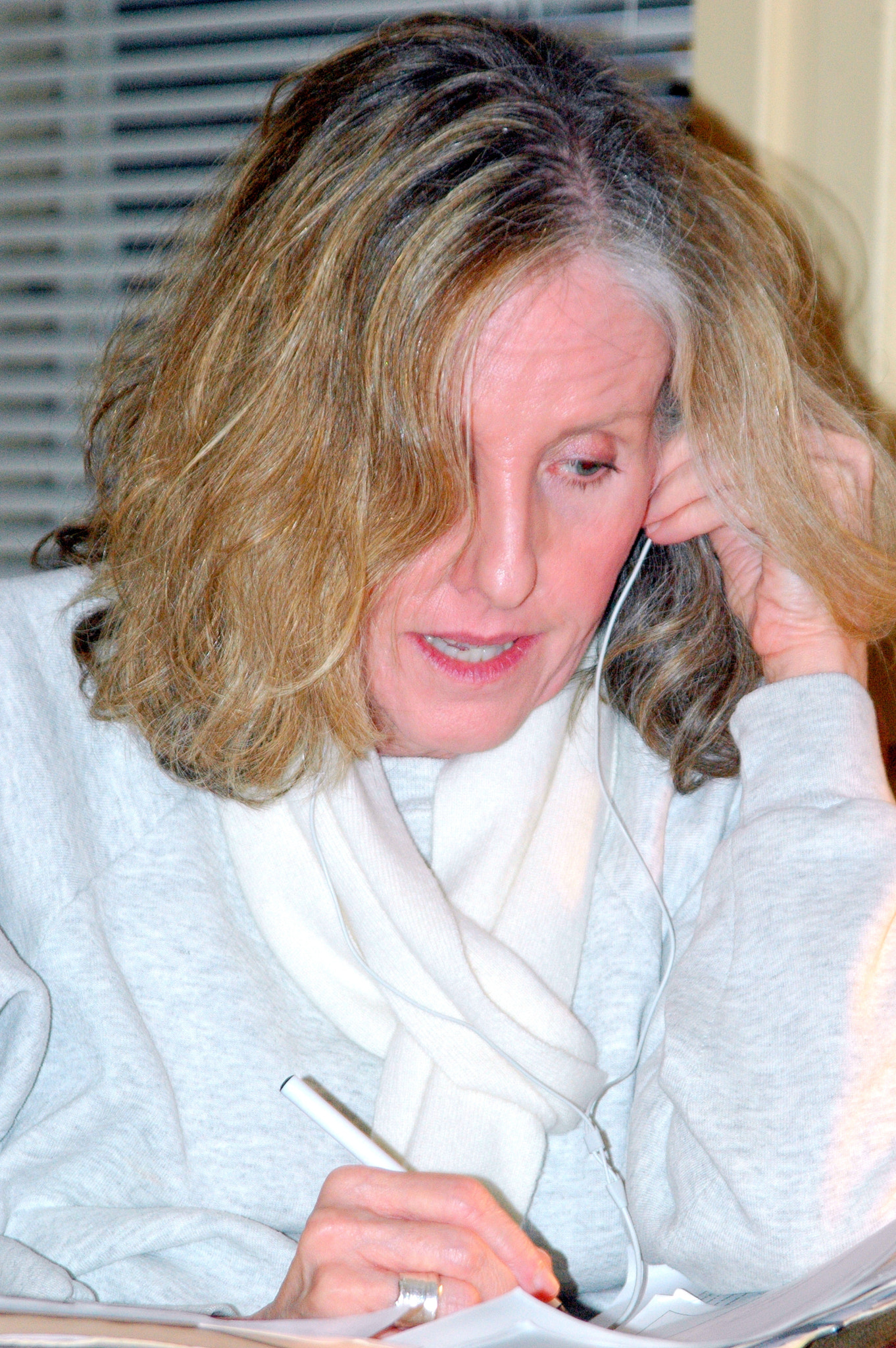 Nikon D70 sample photo. Businesswoman working. photography