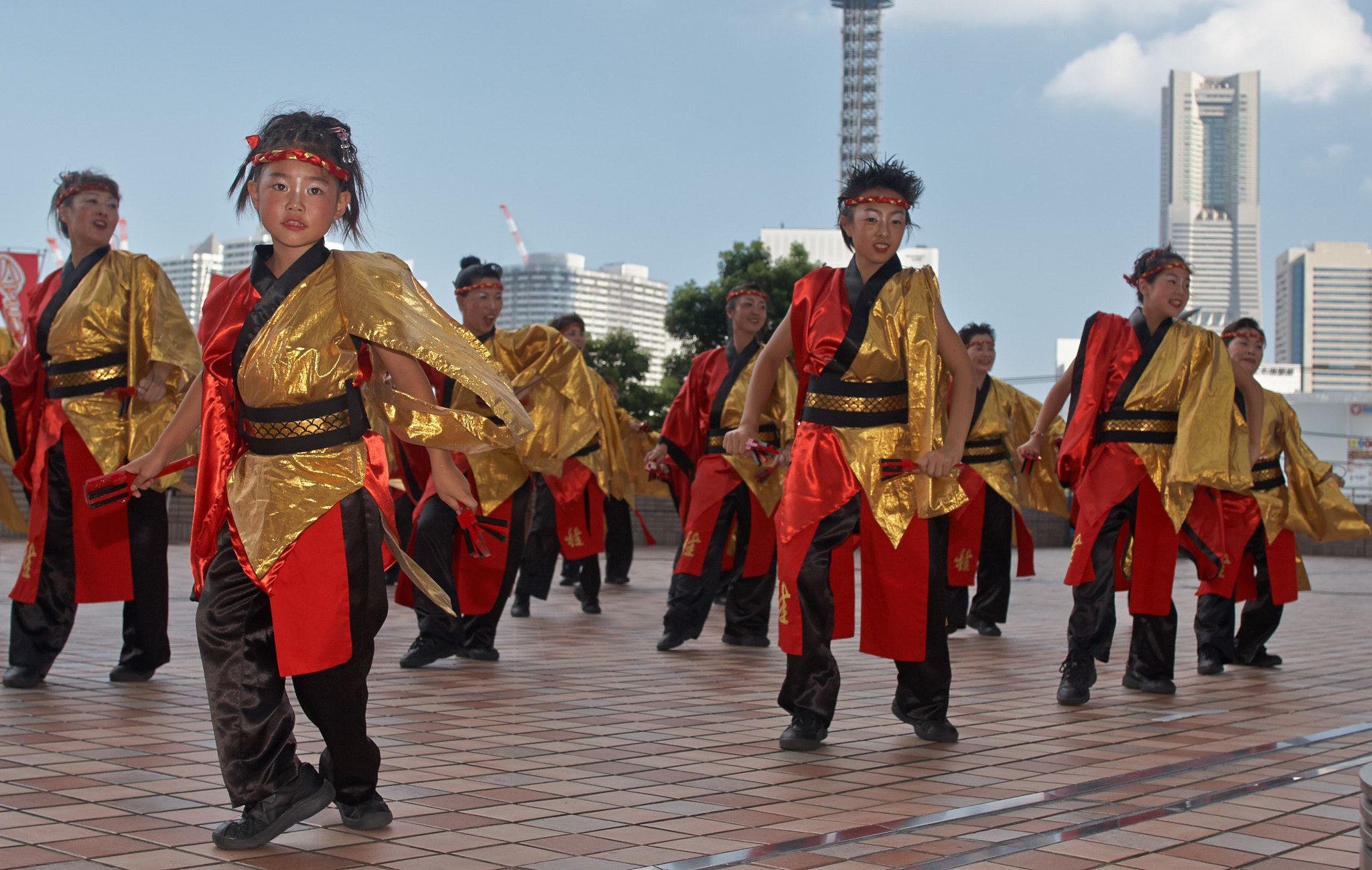 Canon EOS 30D + EF28-70mm f/2.8L USM sample photo. Hamakoi dance festival photography